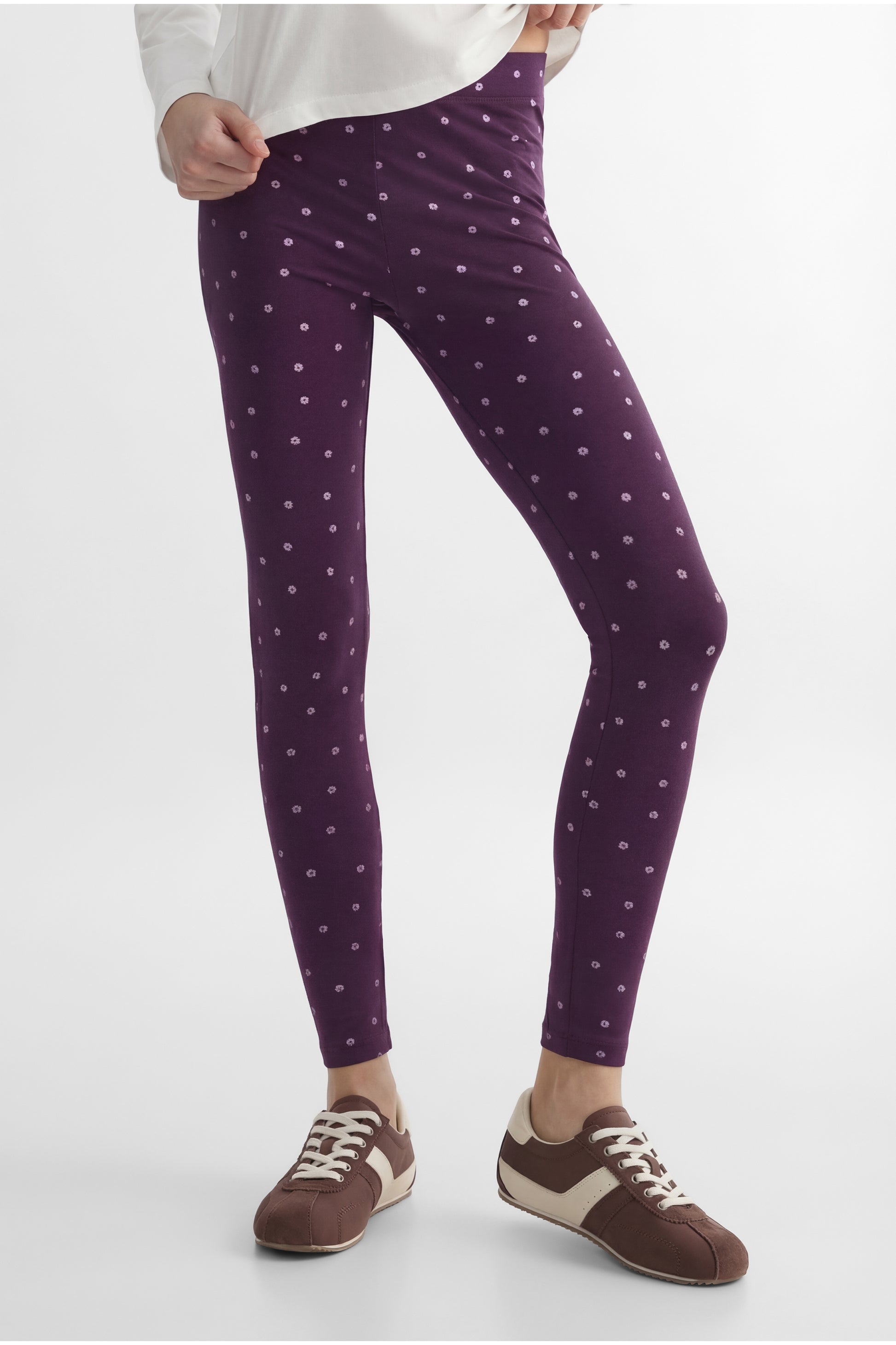 Legging - Ado fille && MIX GRIS CLAIR