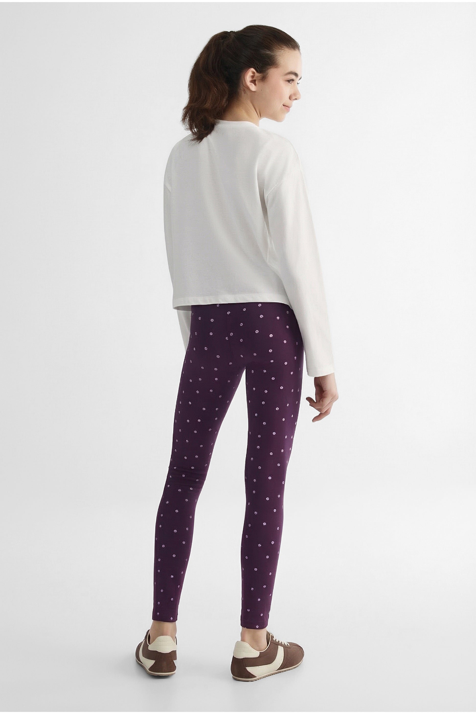 Legging - Ado fille && MIX GRIS CLAIR