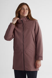 Manteau coquille - Femme && TAUPE