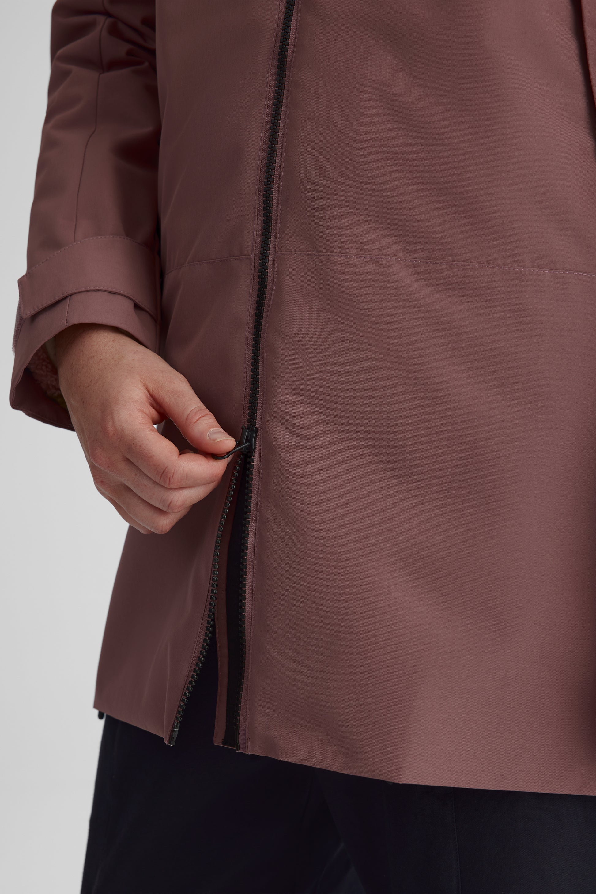 Manteau coquille - Femme && TAUPE