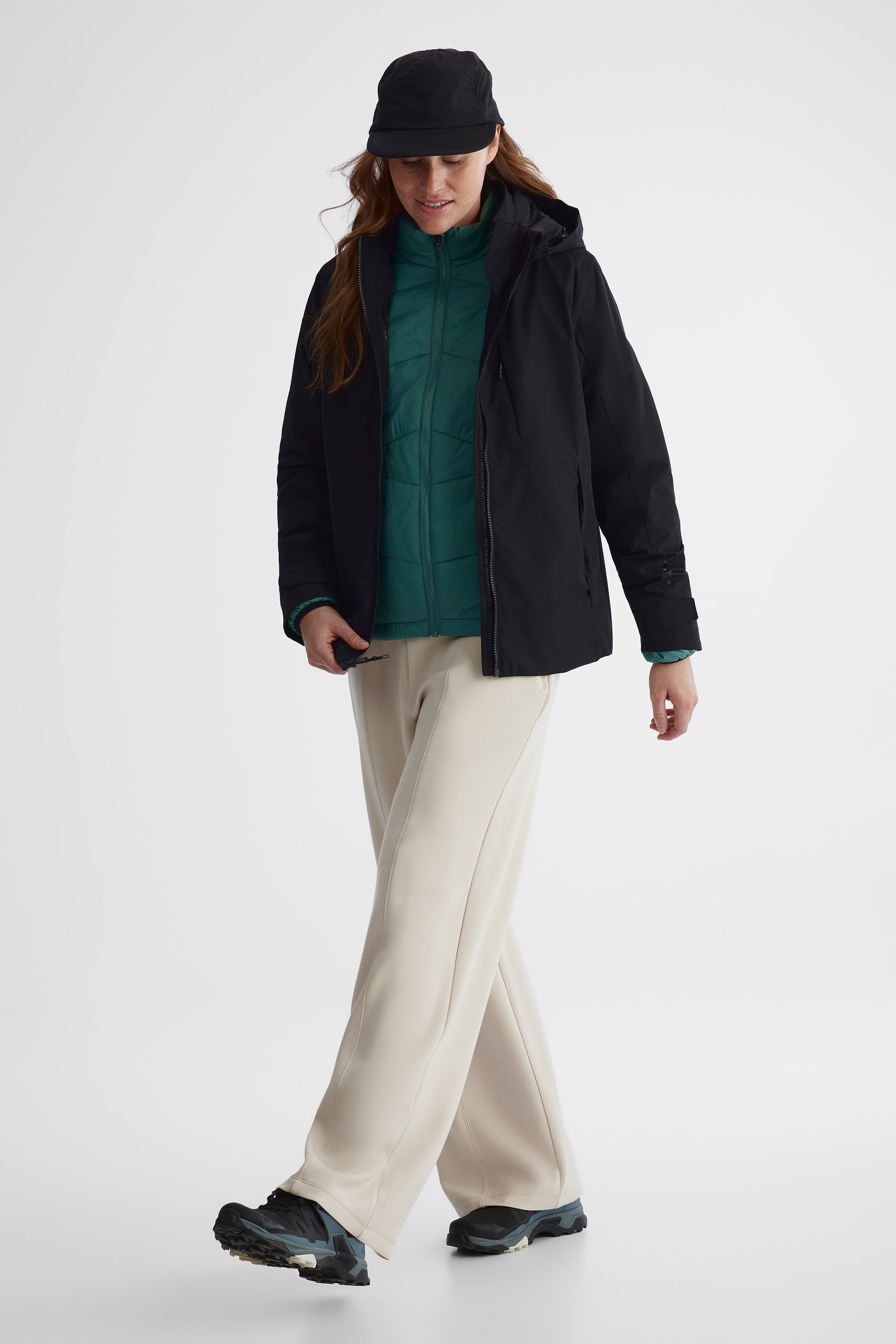 Manteau coquille - Femme && NOIR