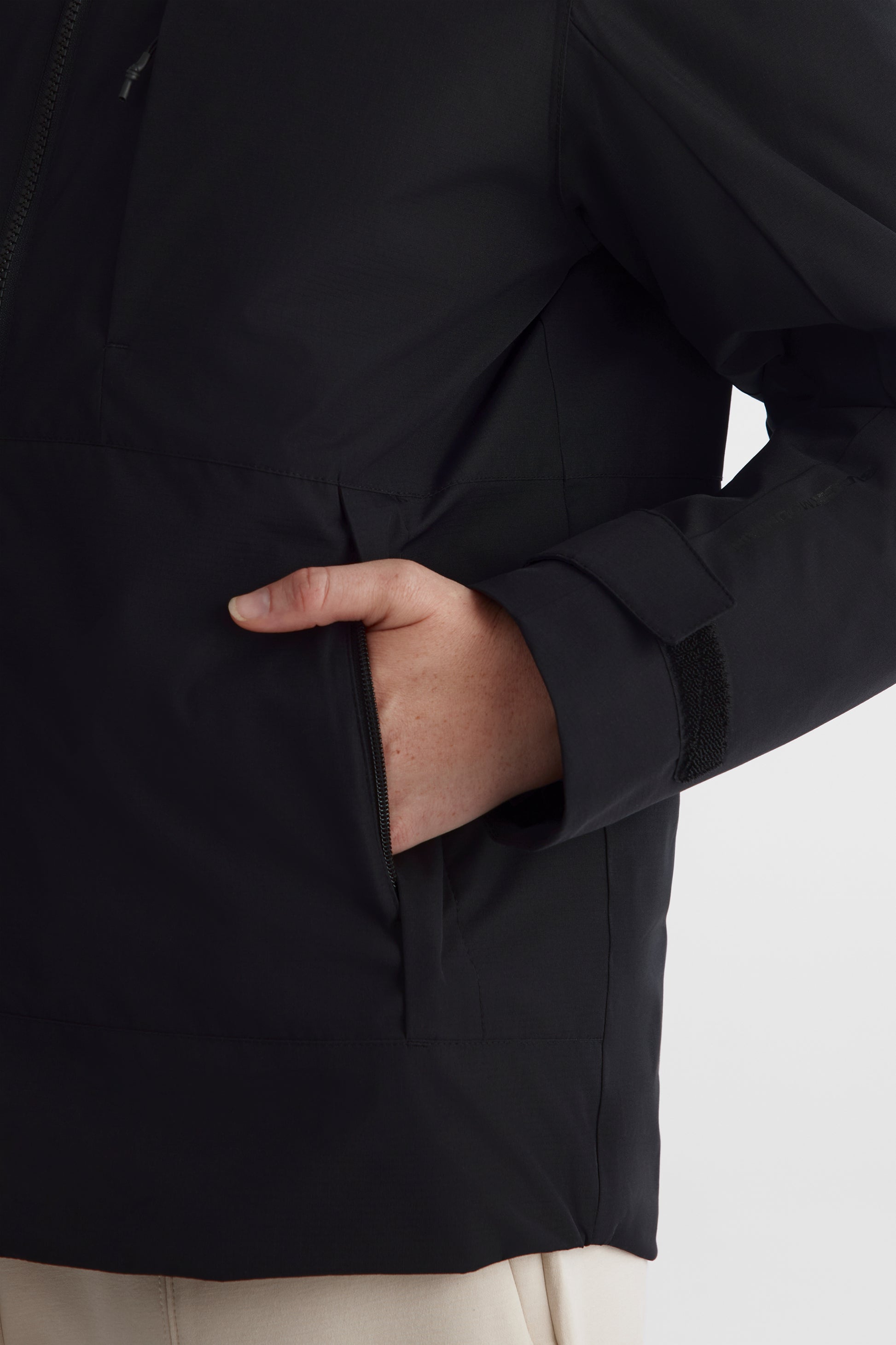 Manteau coquille - Femme && NOIR