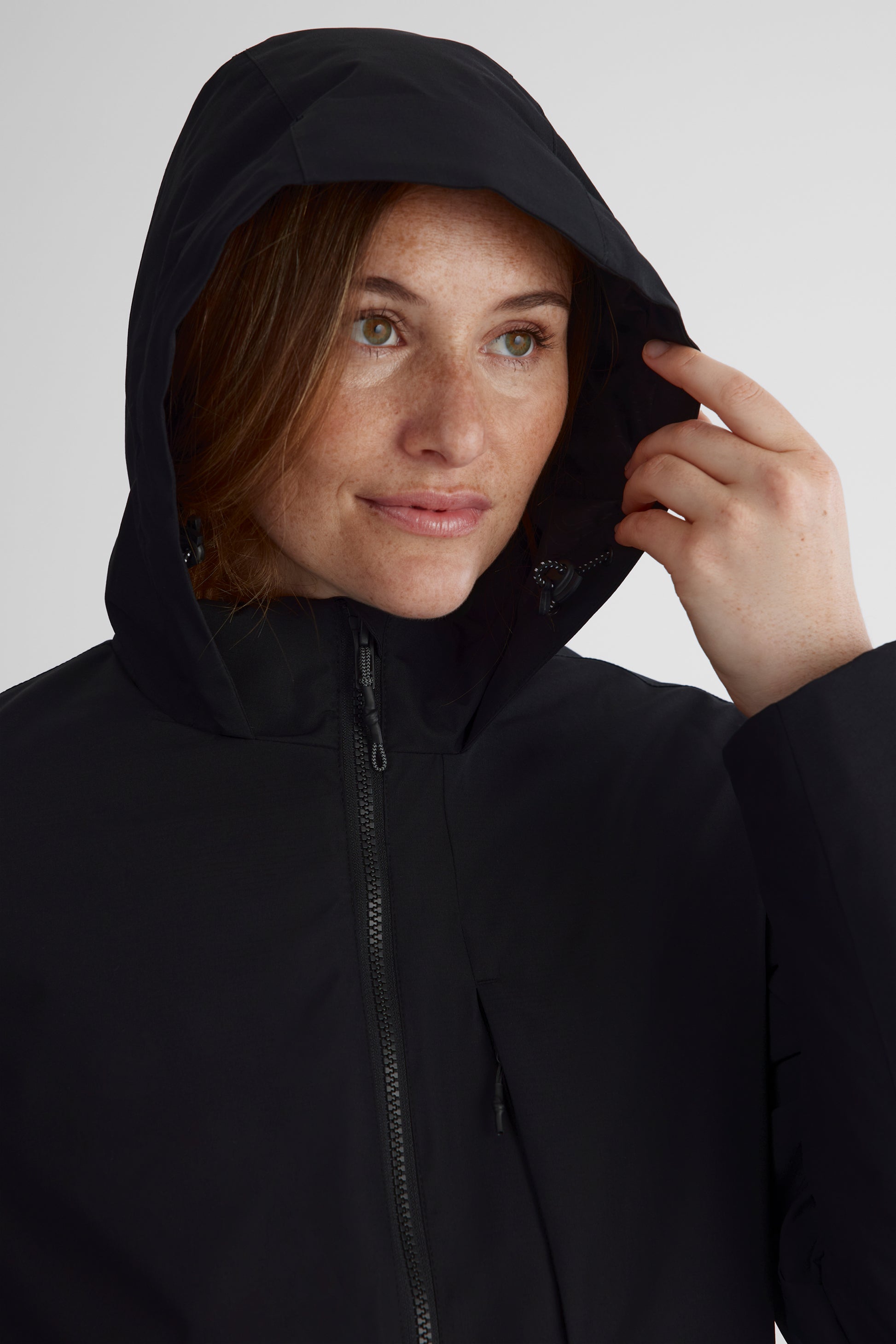 Manteau coquille - Femme && NOIR