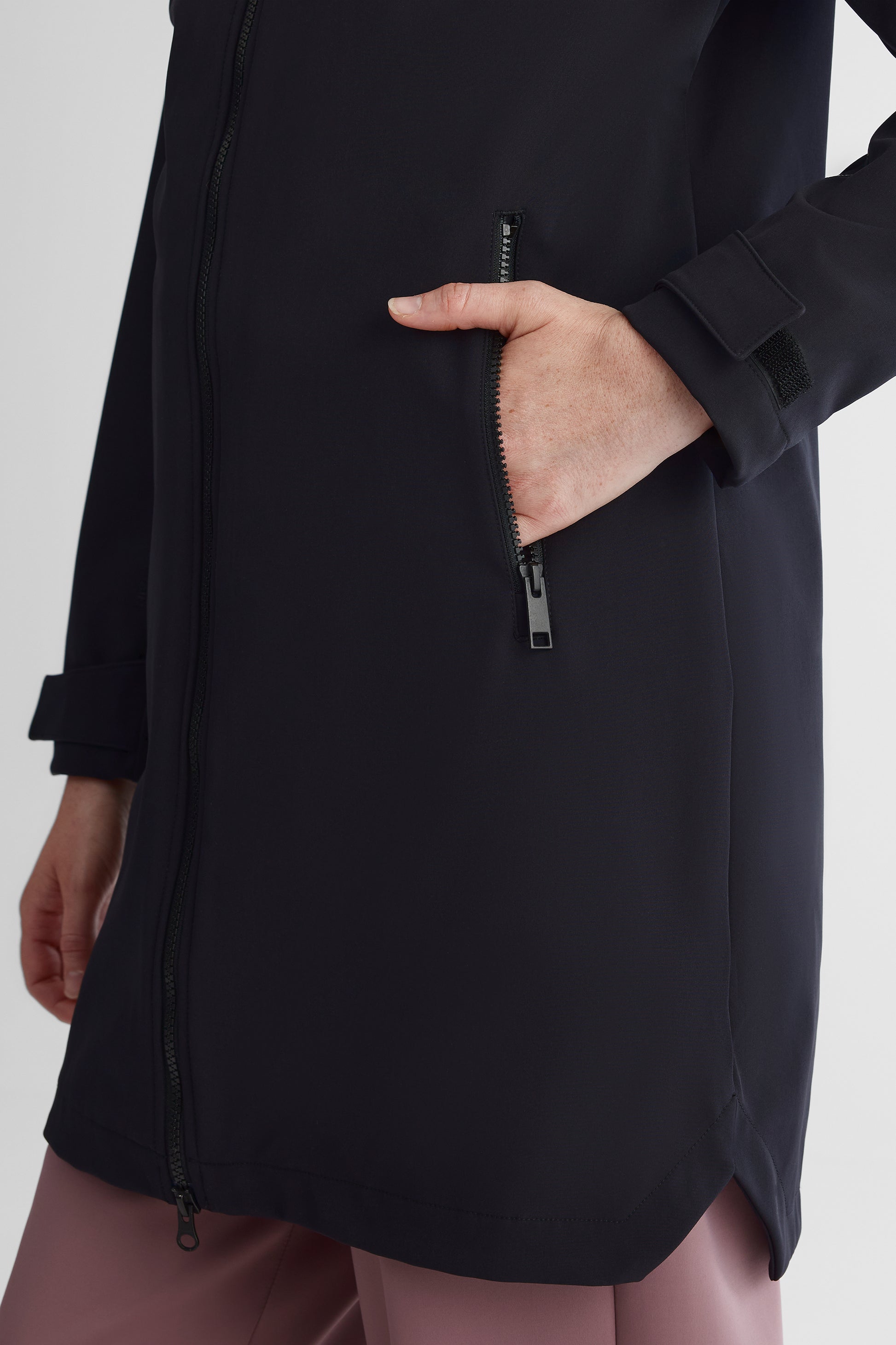 Manteau coquille - Femme && NOIR