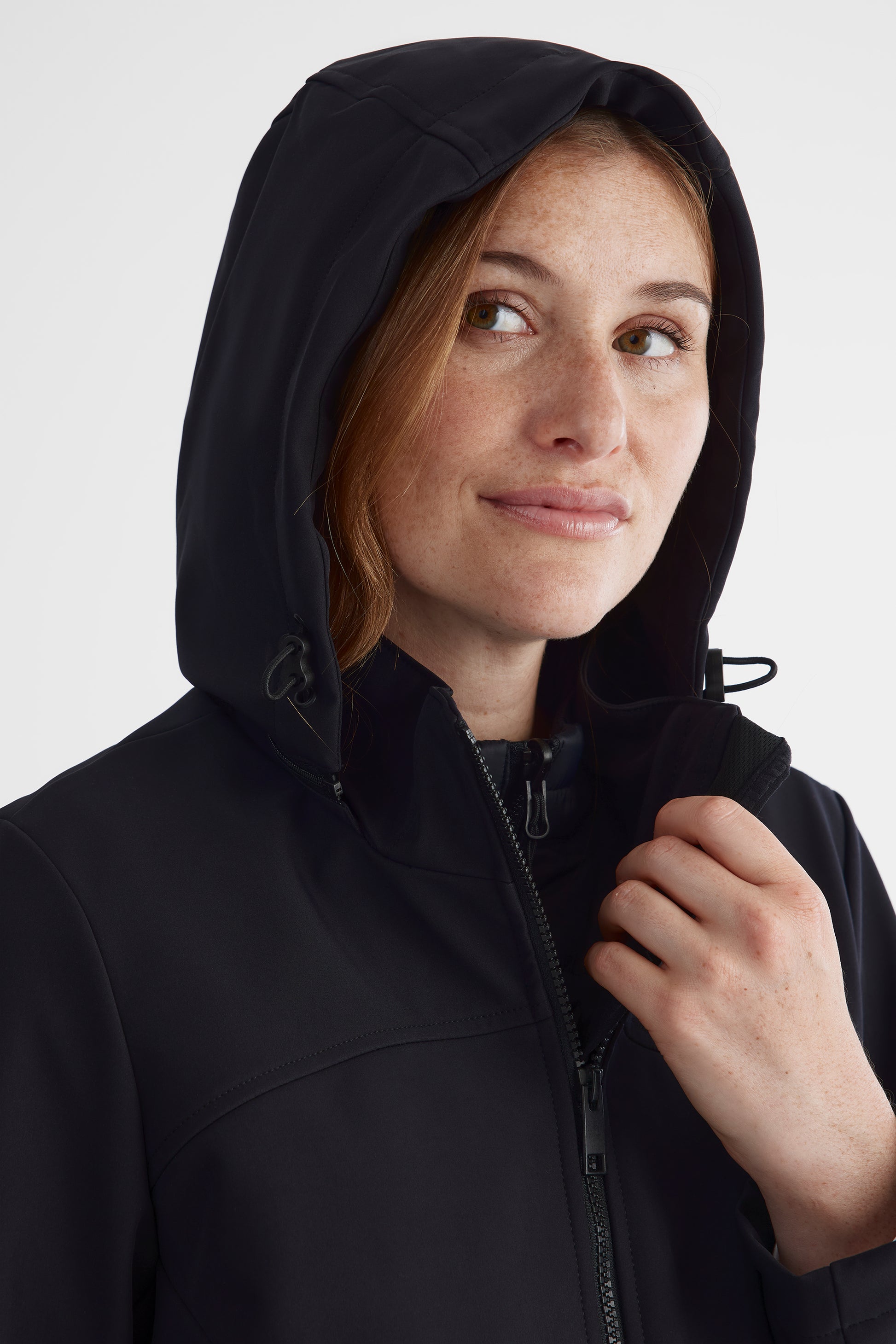 Manteau coquille - Femme && NOIR