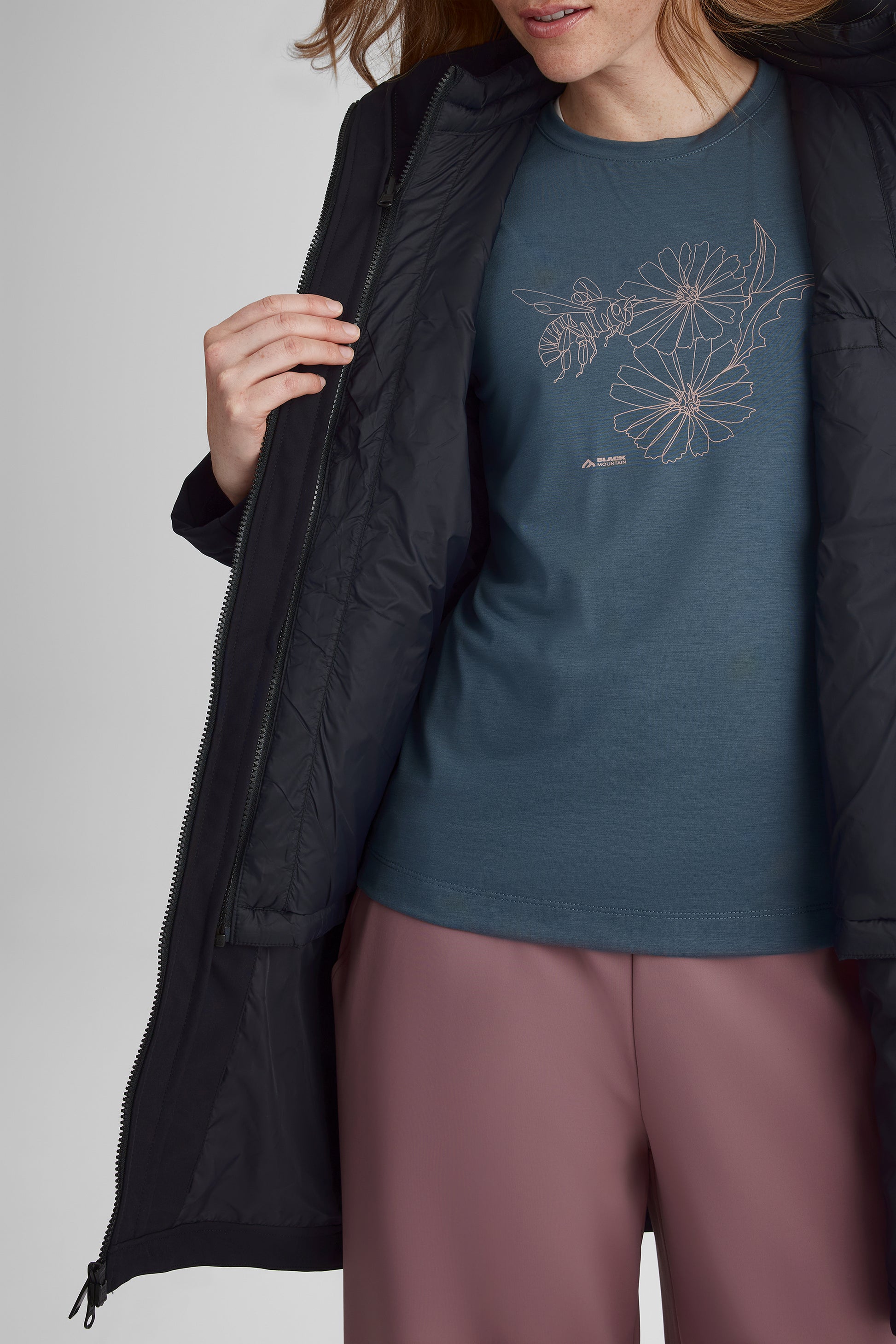 Manteau coquille - Femme && NOIR