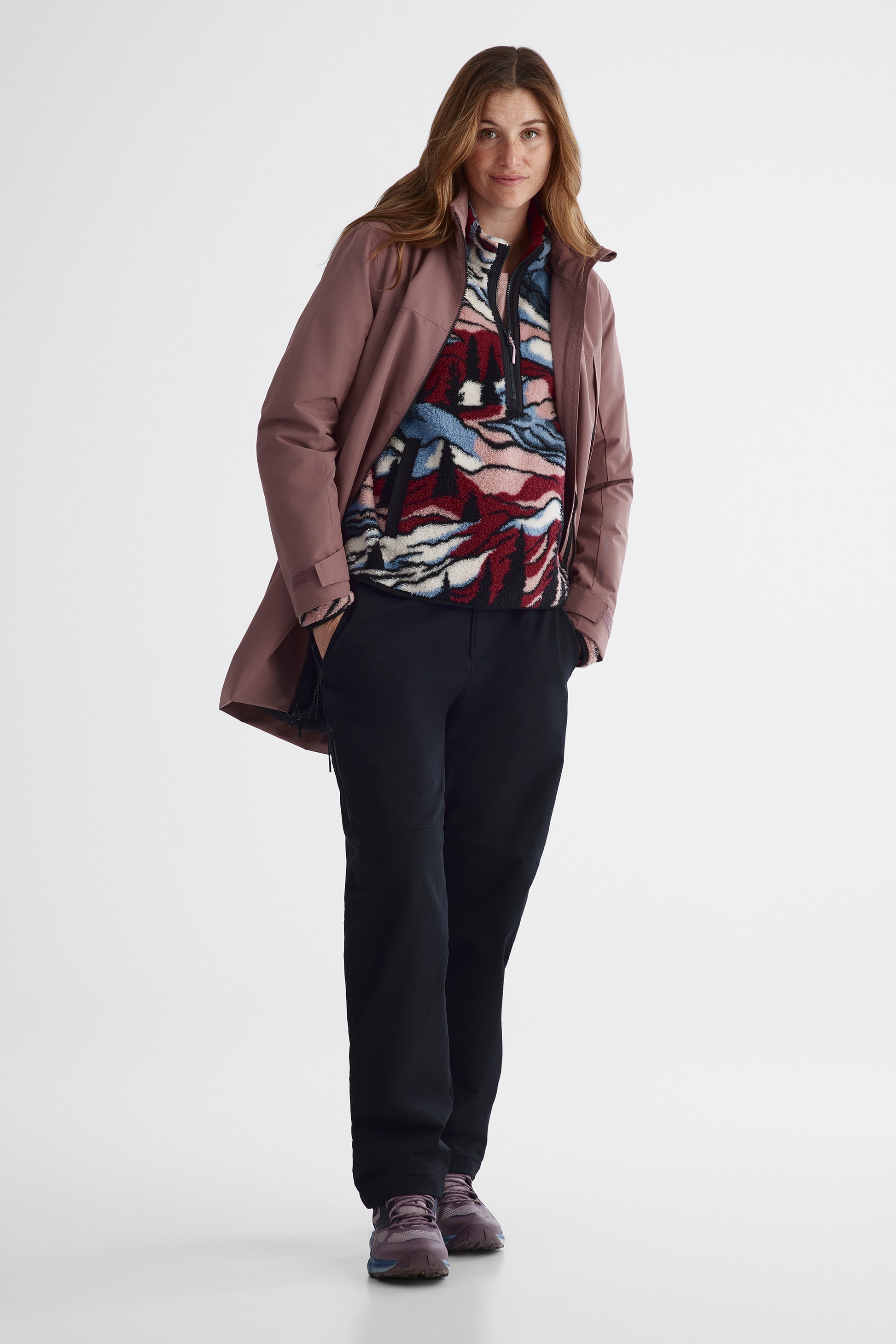 Pantalon coquille - Femme && NOIR