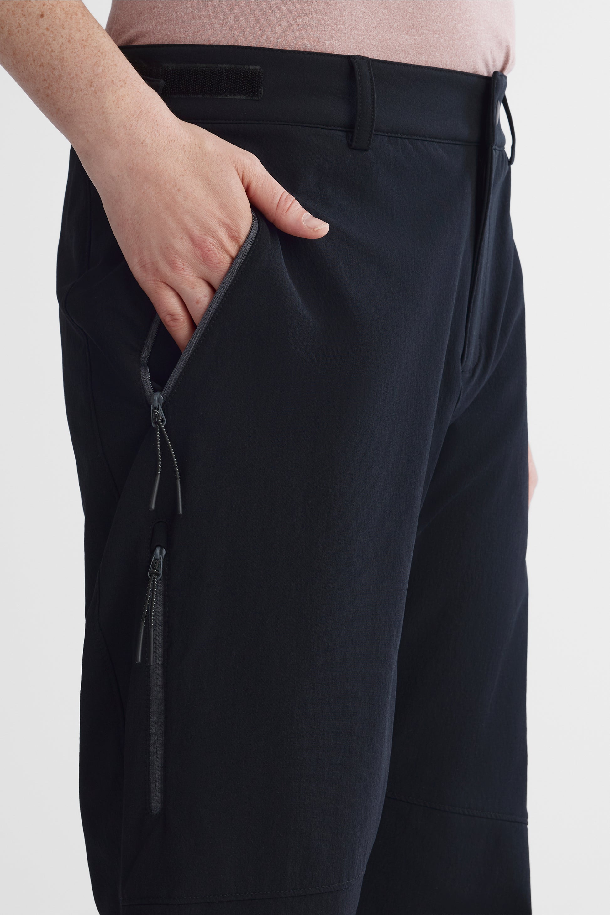 Pantalon coquille - Femme && NOIR