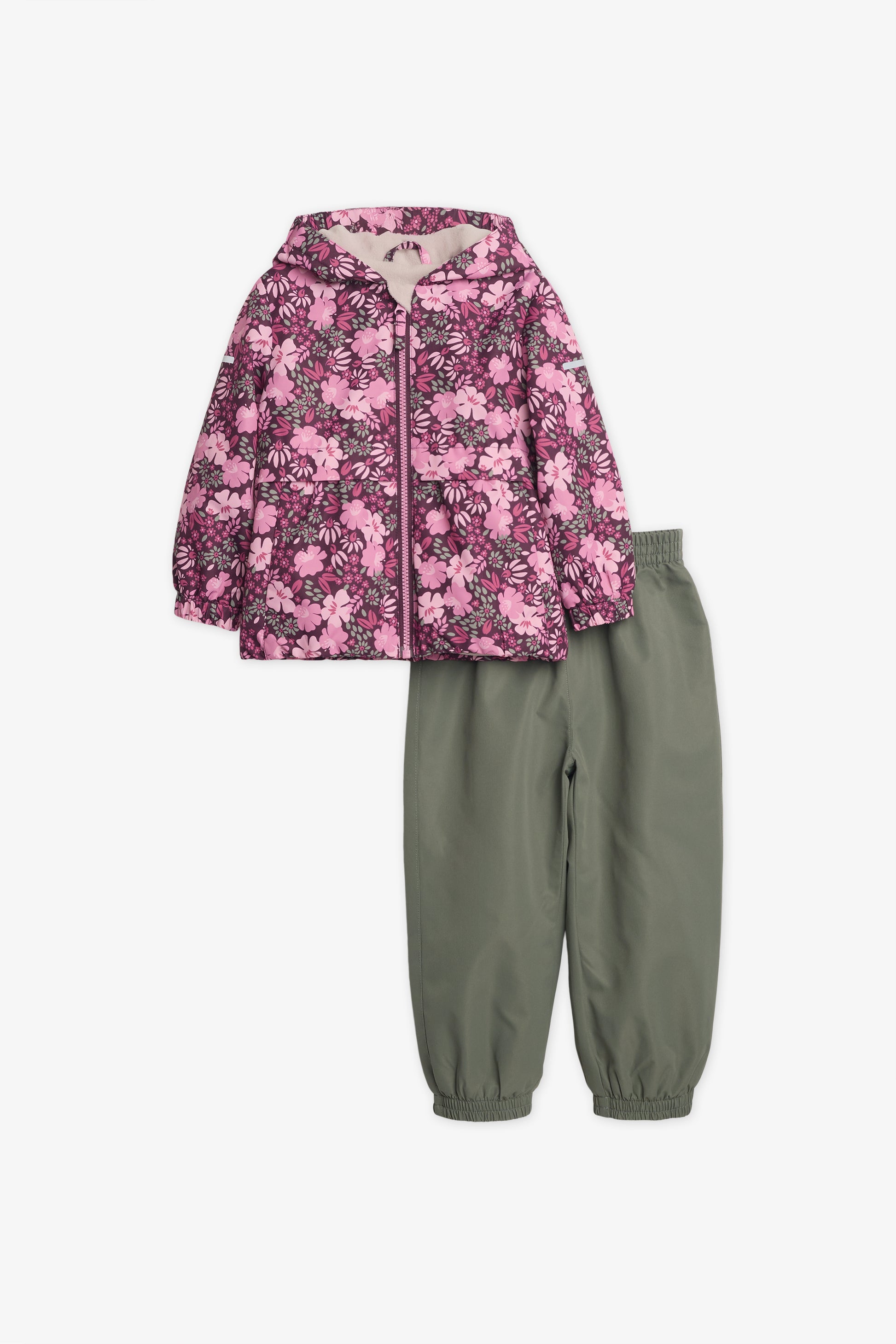 Ensemble coquille - Bébé fille && PRUNE/MULTI