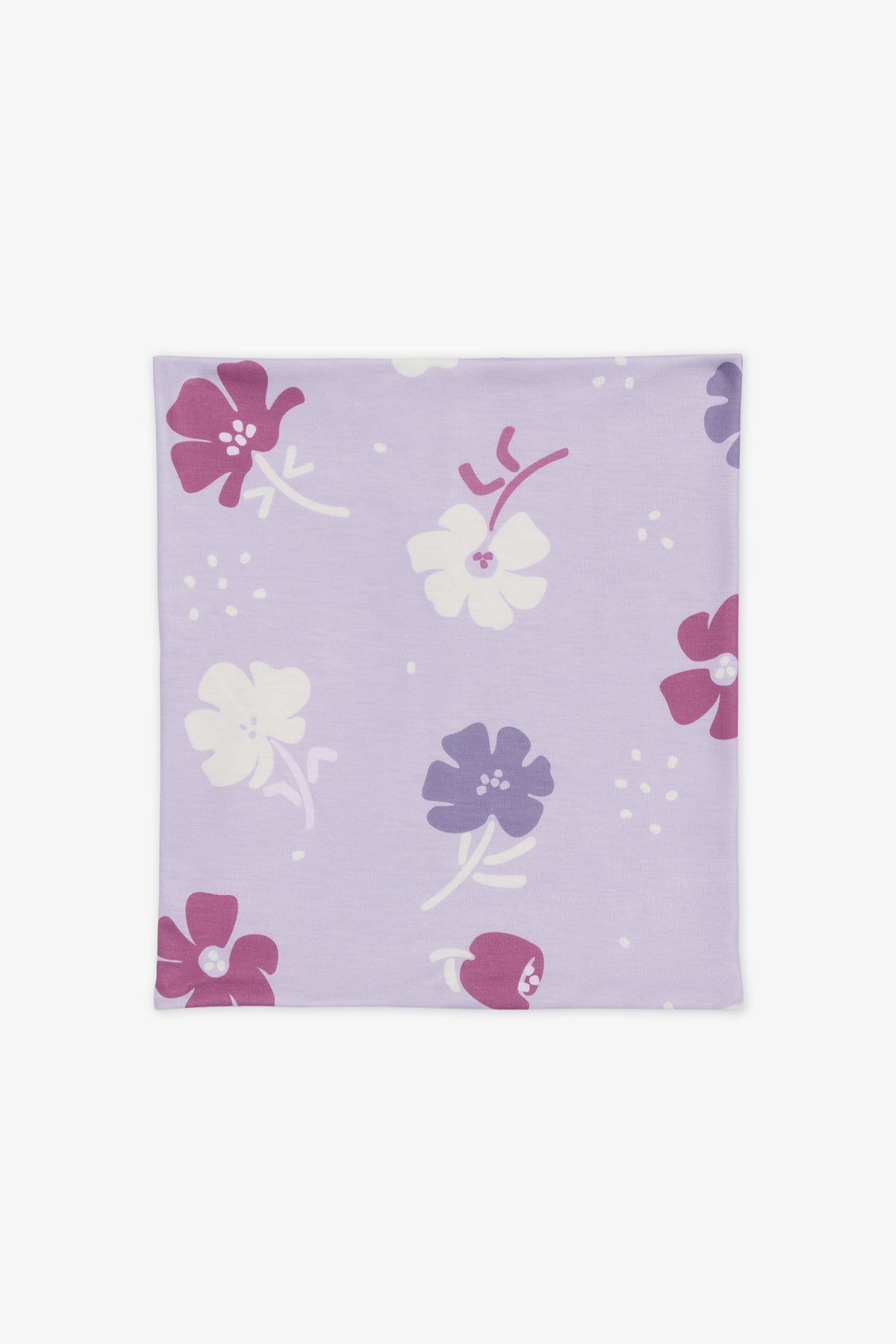 Cache-cou tube - Bébé fille && LILAS MULTI