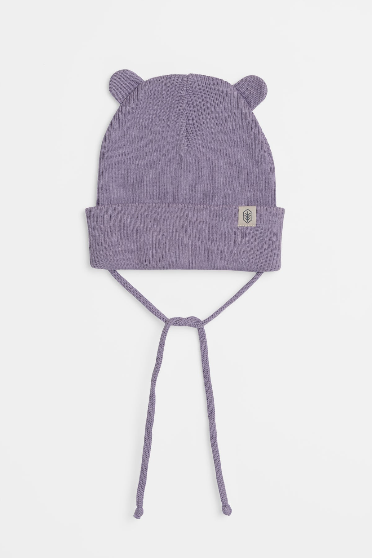 Tuque à cordon - Bébé fille && LILAS