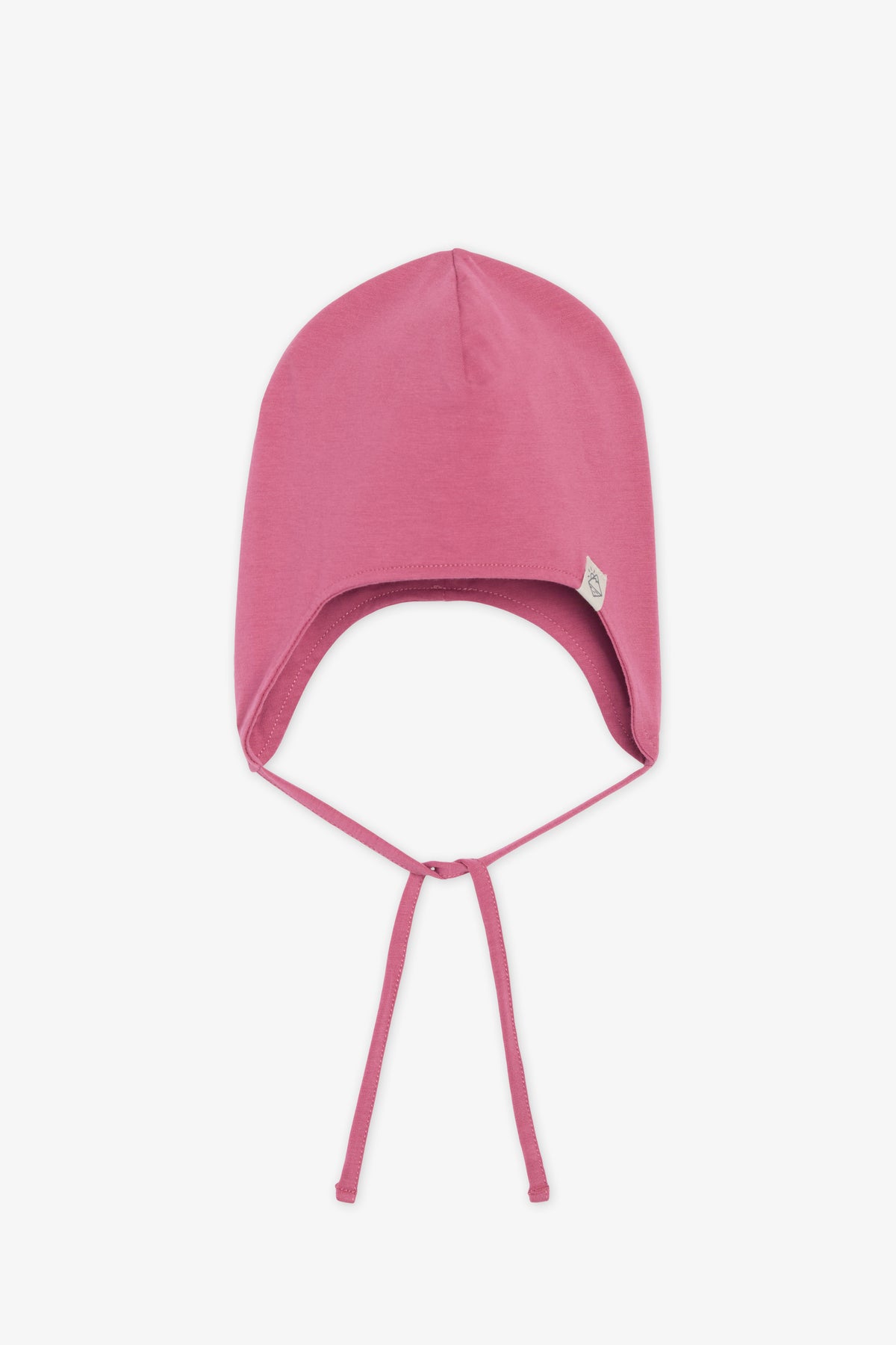 Tuque à cordon - Bébé fille && FRAMBOISE
