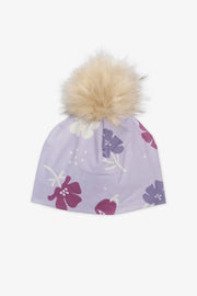 Tuque cloche - Bébé fille && LILAS MULTI