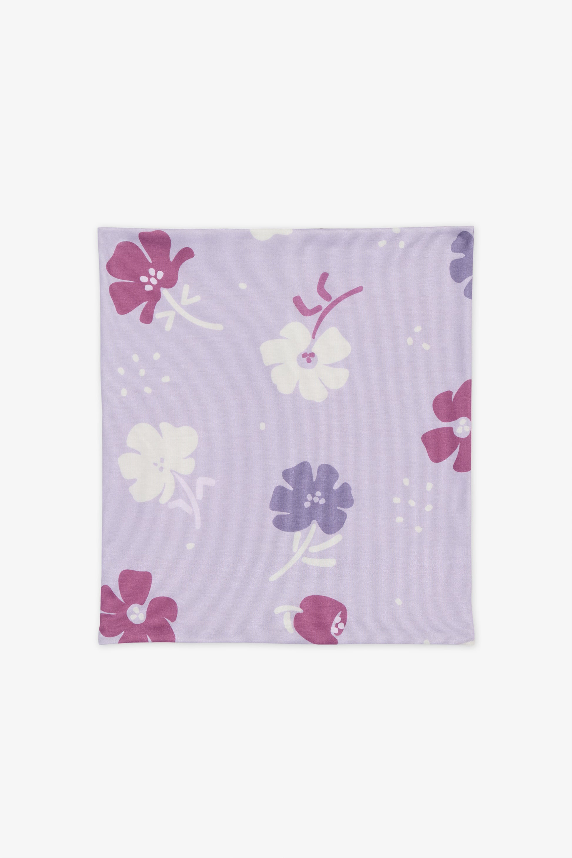 Cache-cou tube - Bébé fille && LILAS MULTI