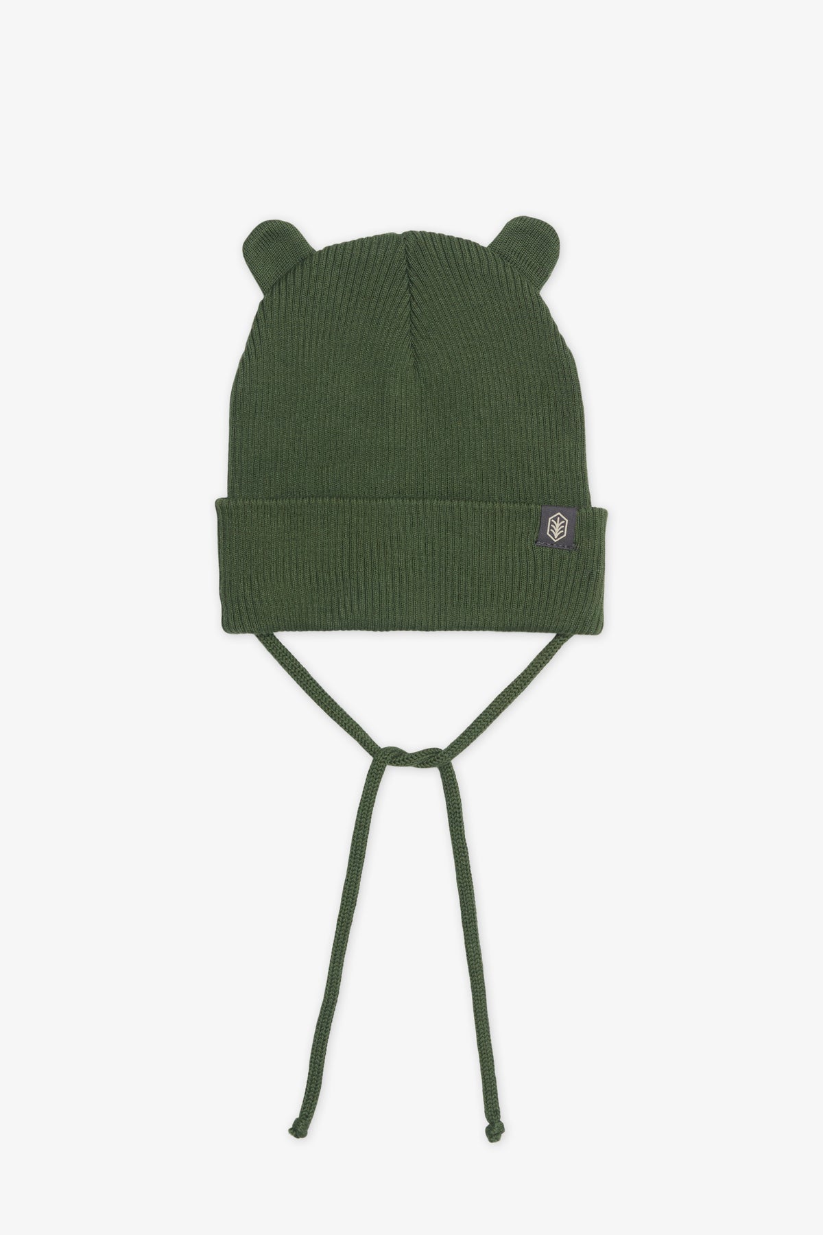 Tuque à cordon - Bébé garçon && KAKI