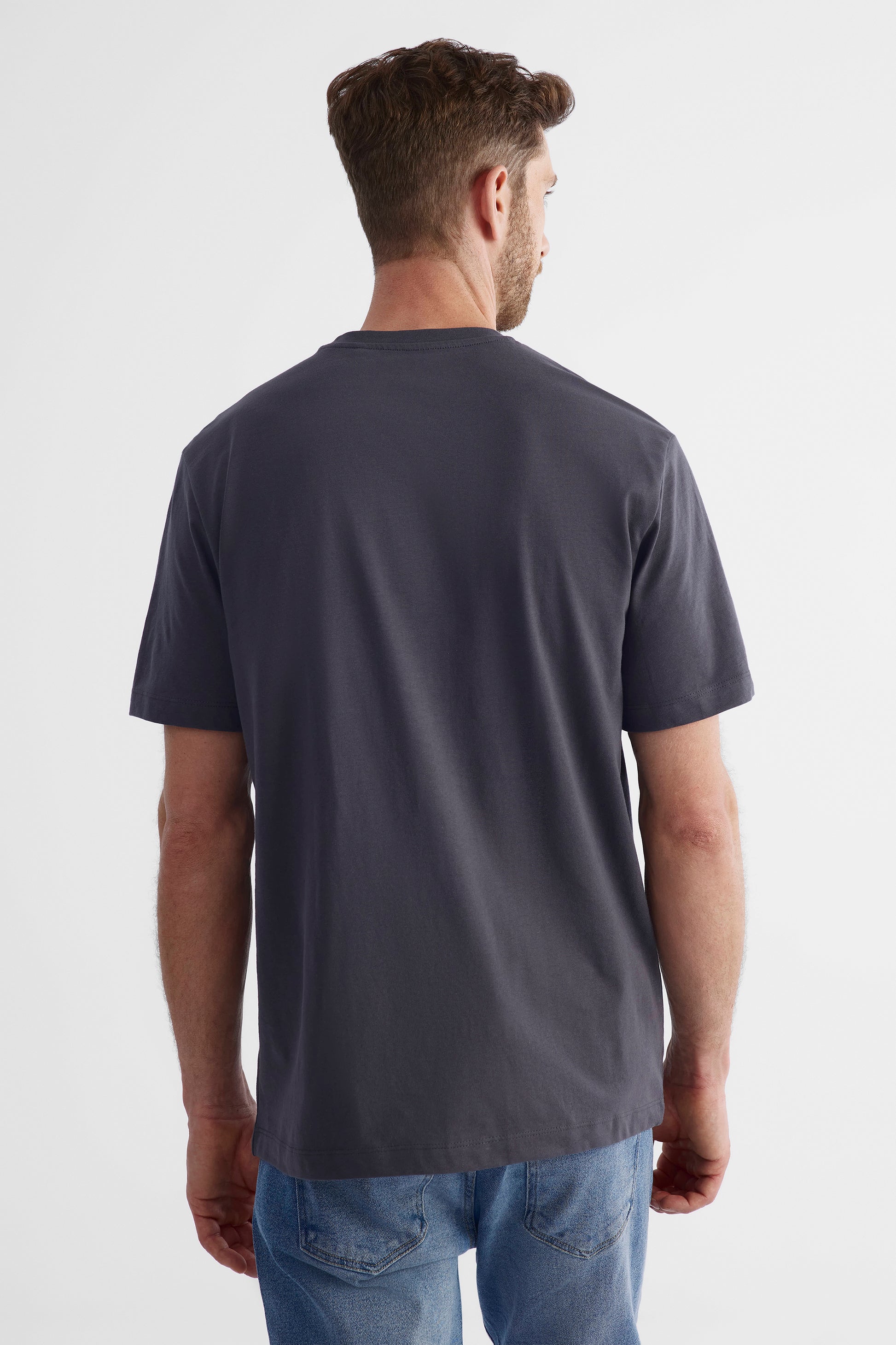 Chandail manches courtes 2/30$ - Homme && CHARBON