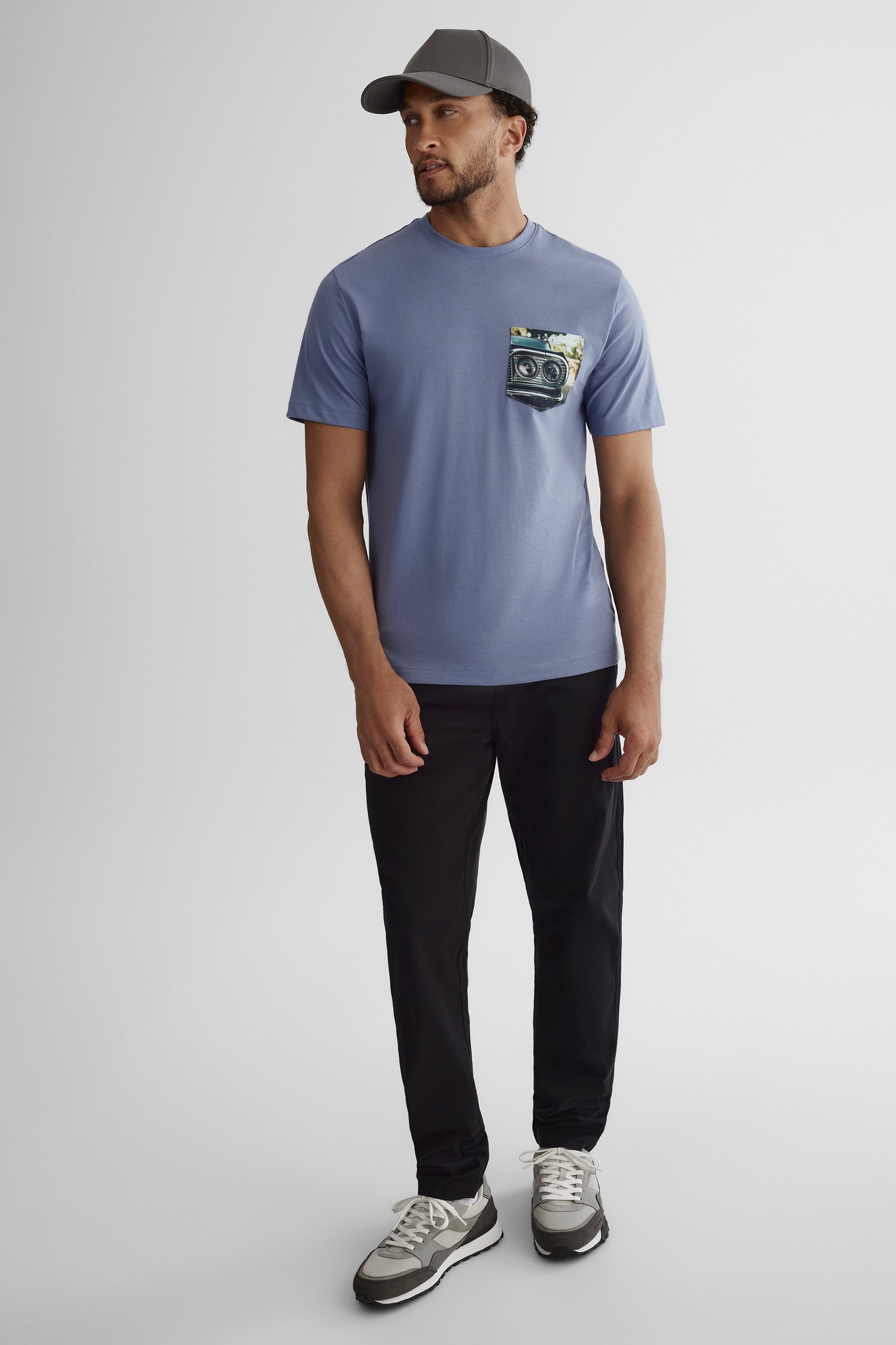 Chandail manches courtes 2/30$ - Homme && BLEU