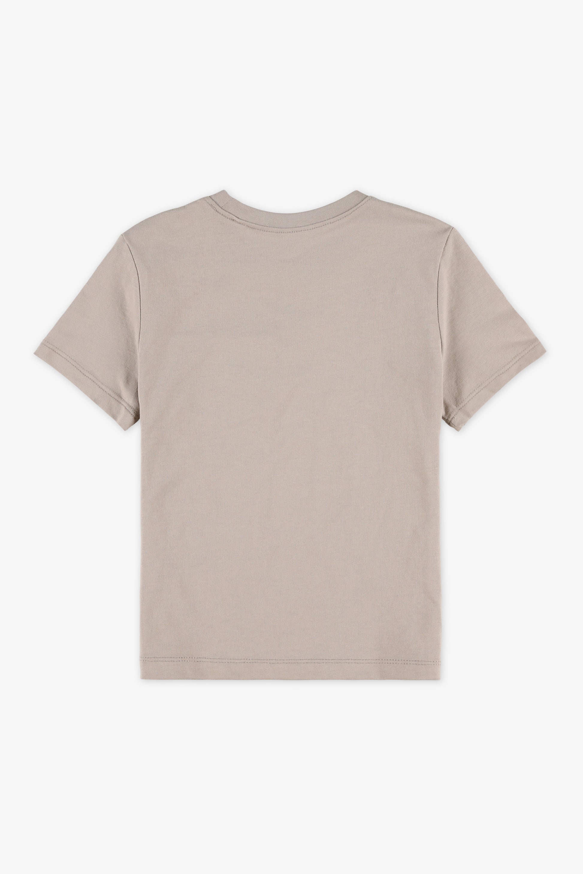 Chandail manches courtes - Enfant fille && TAUPE