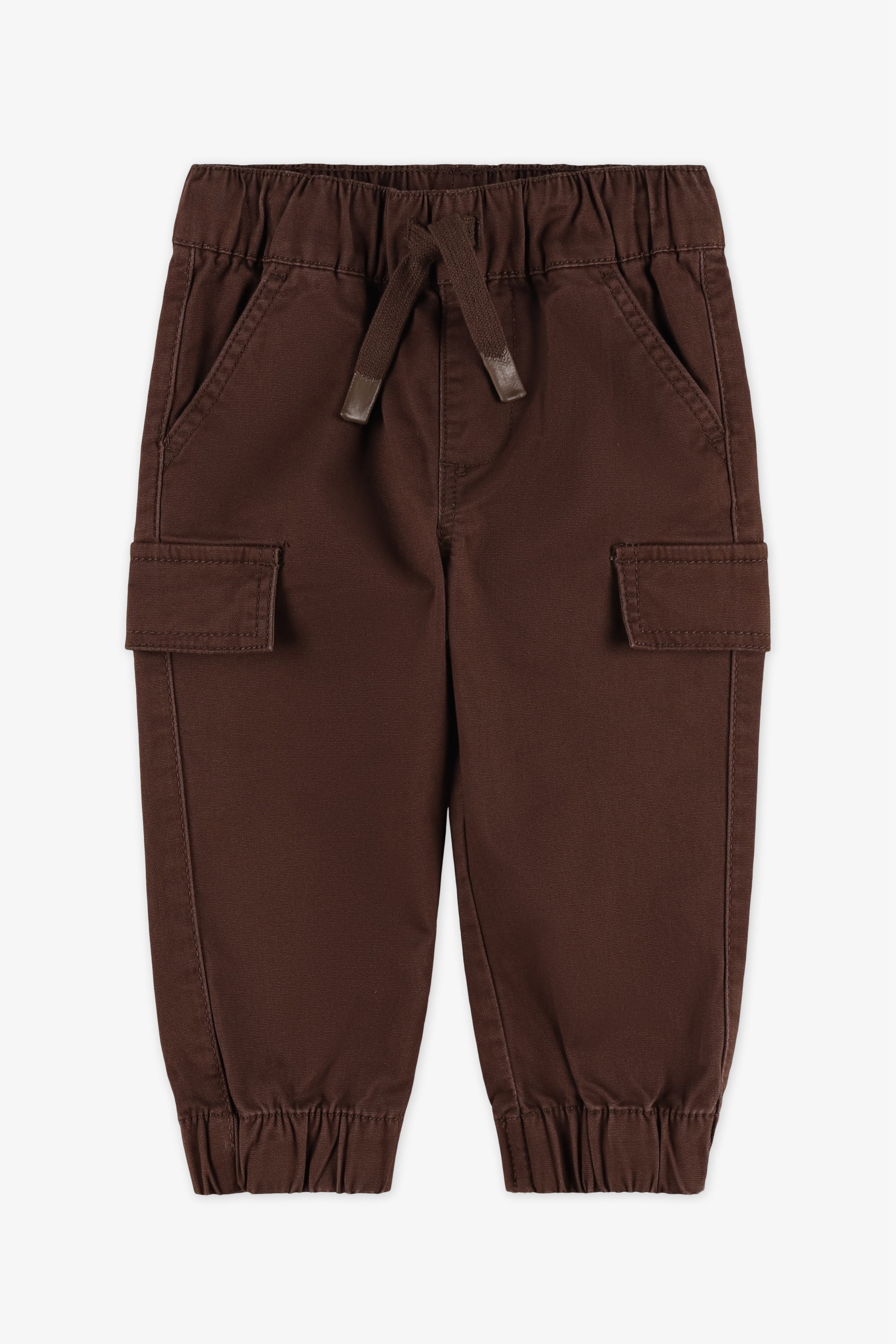 Pantalon twill - Bébé garçon && BRUN