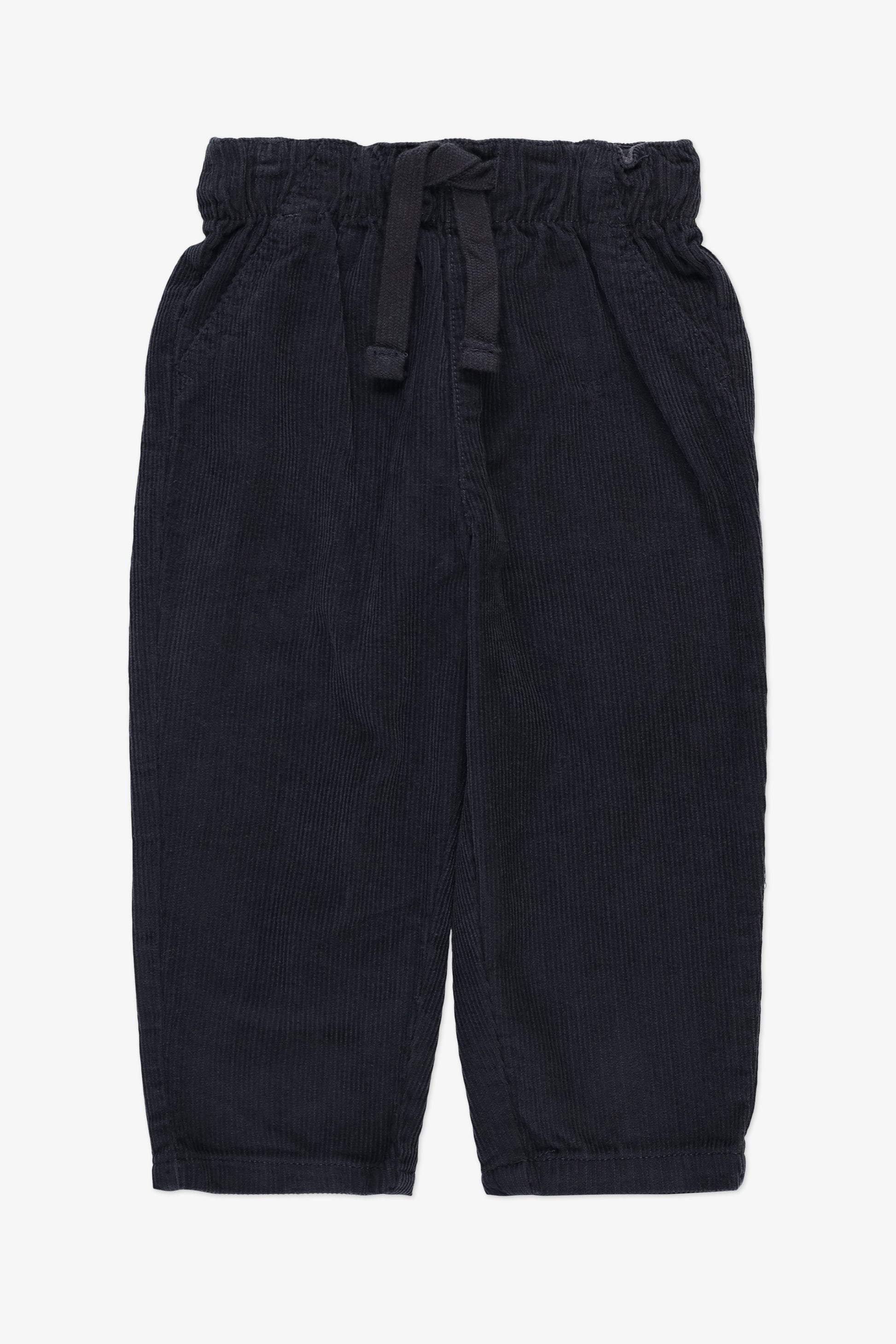 Pantalon velours côtelé velours côtelé - Bébé garçon && BLEU