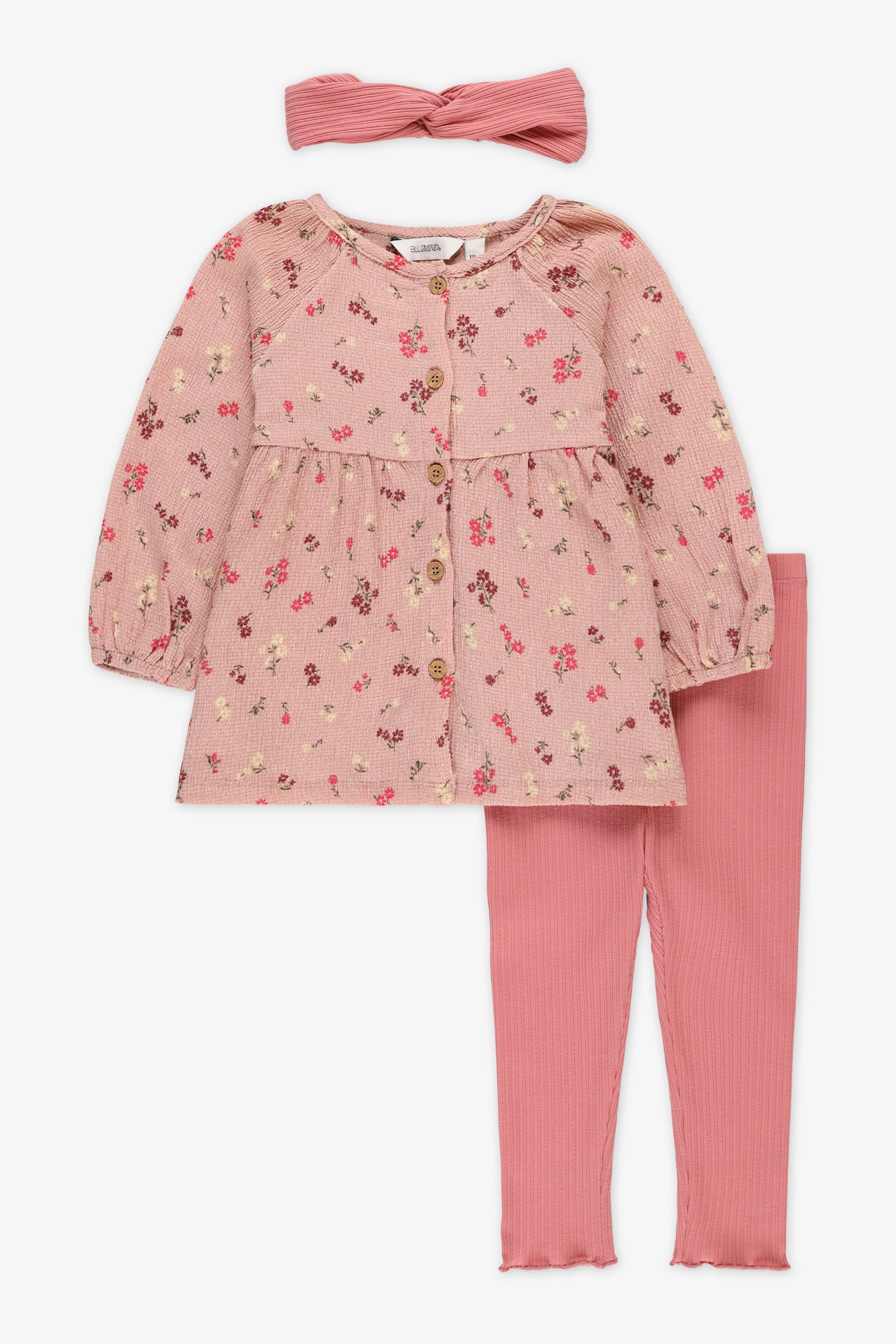 Ensemble 2 morceaux - Bébé fille && ROSE MULTI