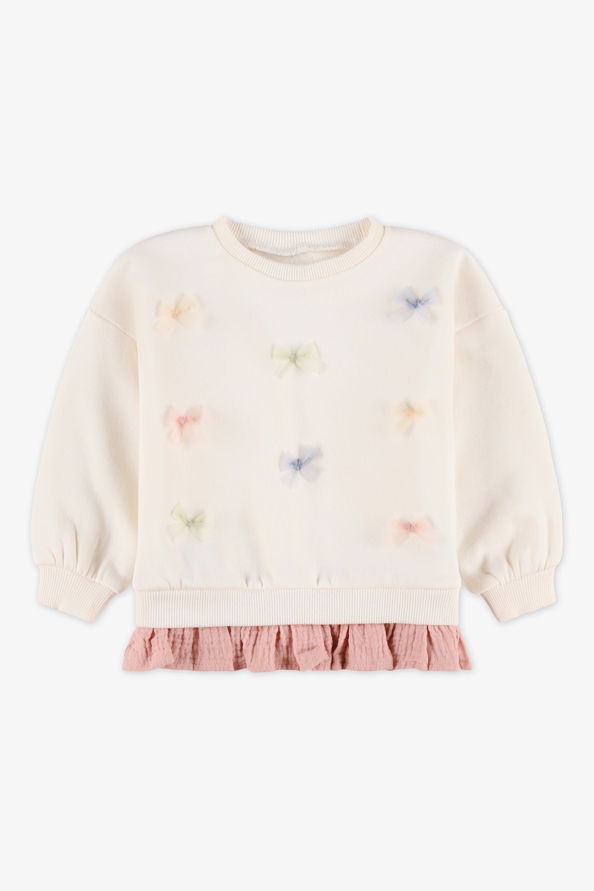 Chandail ouaté - Bébé fille && BEIGE