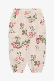 Pantalon ouaté - Enfant fille && BEIGE/MULTI