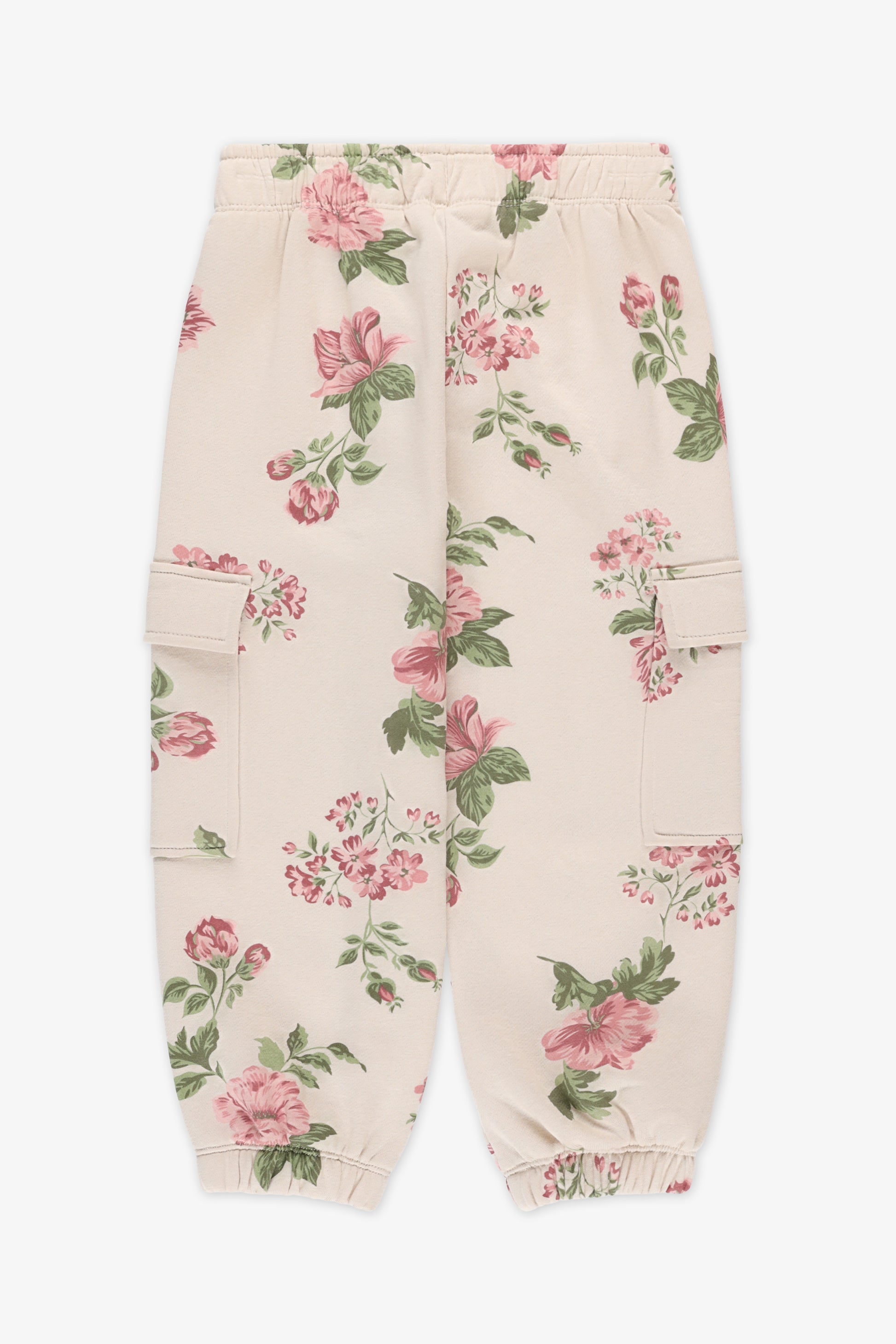 Pantalon ouaté - Enfant fille && BEIGE/MULTI