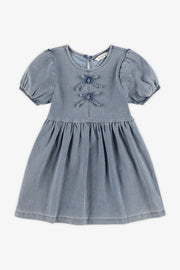Robe - Enfant fille && DENIM PALE