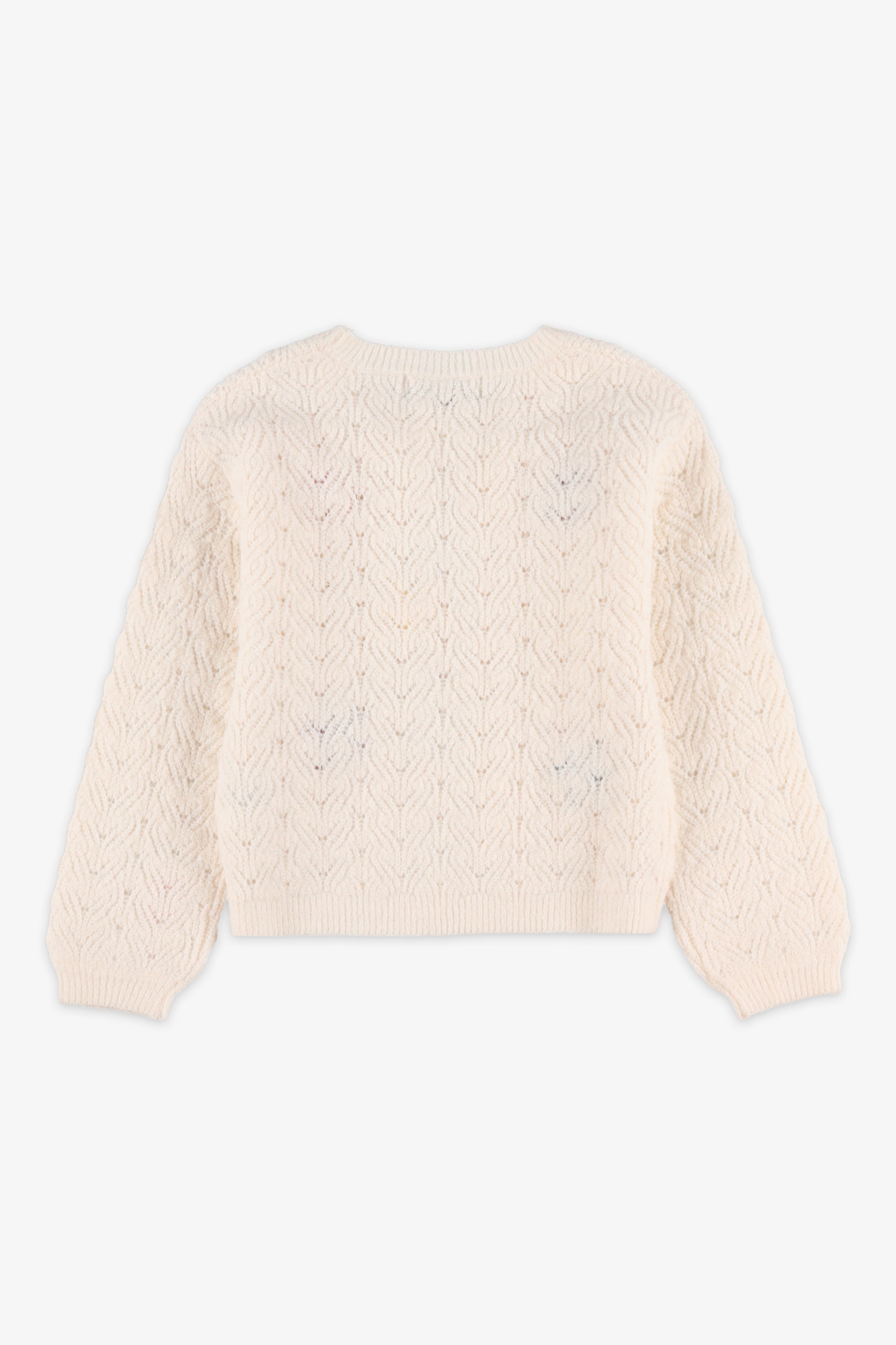 Chandail en tricot - Enfant fille && BEIGE