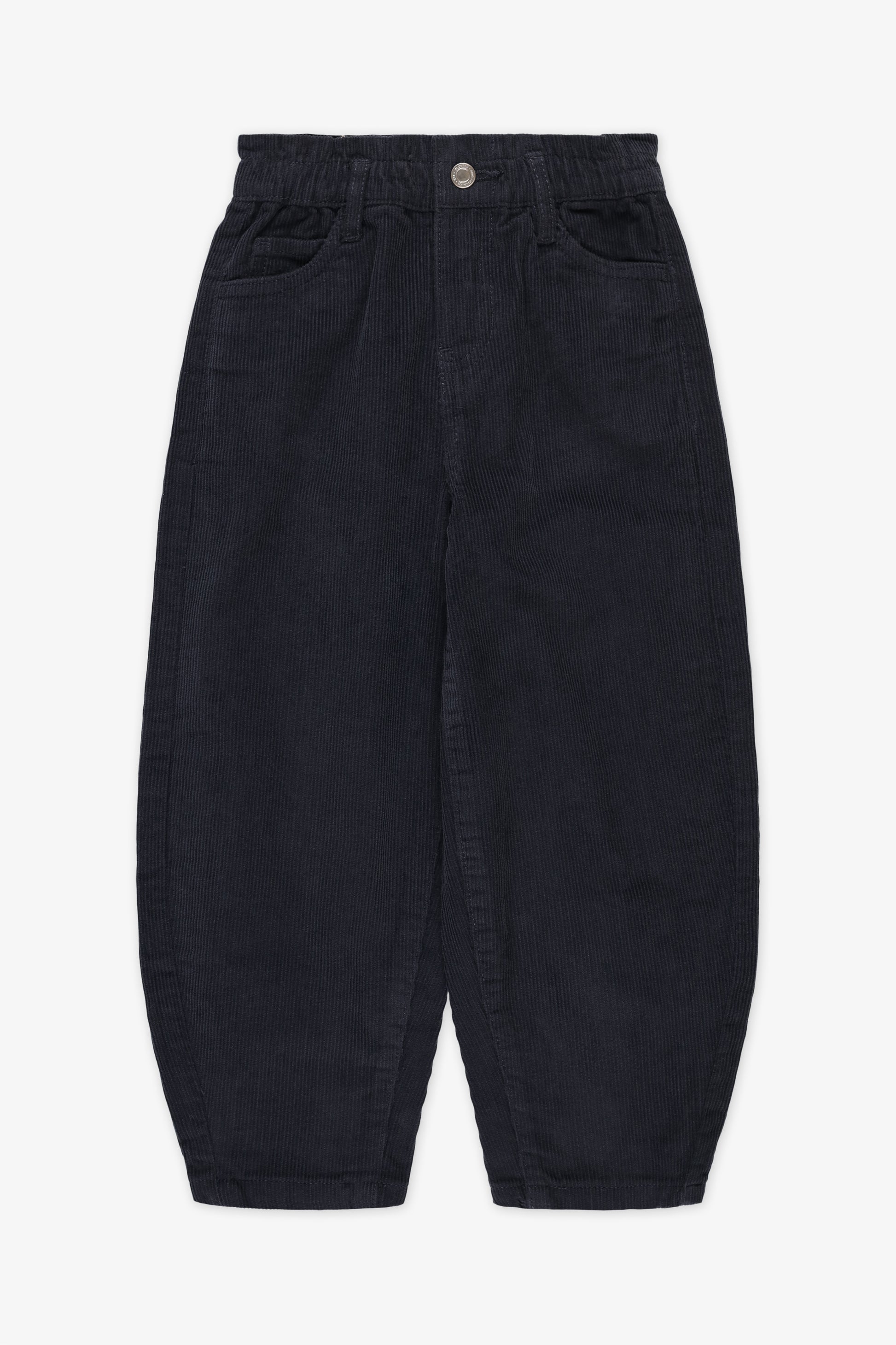 Pantalon velours côtelé velours côtelé - Enfant fille && BLEU