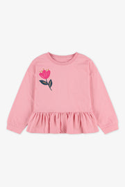 Chandail léger - Enfant fille && ROSE