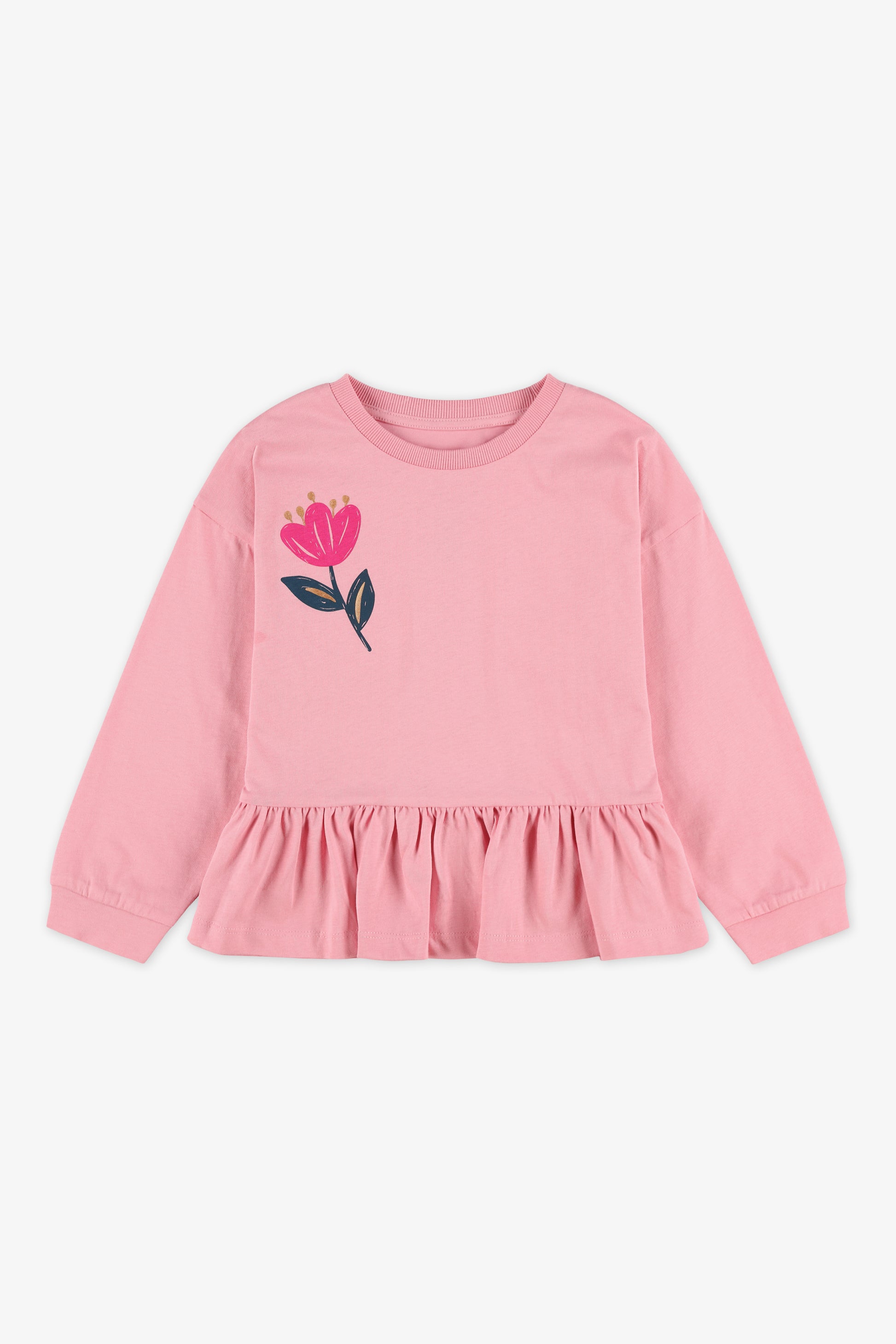 Chandail léger - Enfant fille && ROSE