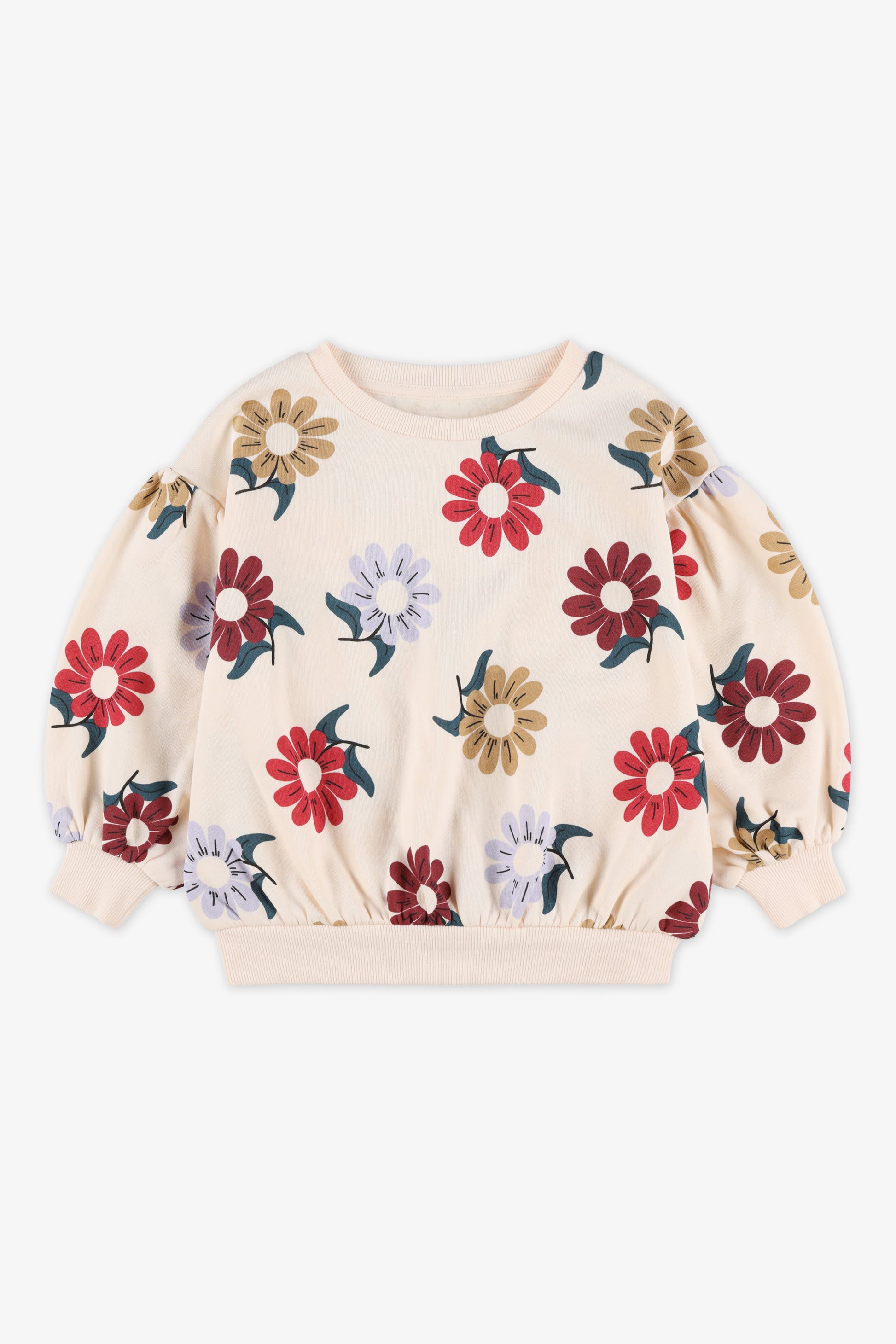 Chandail ouaté - Enfant fille && ROSE MULTI