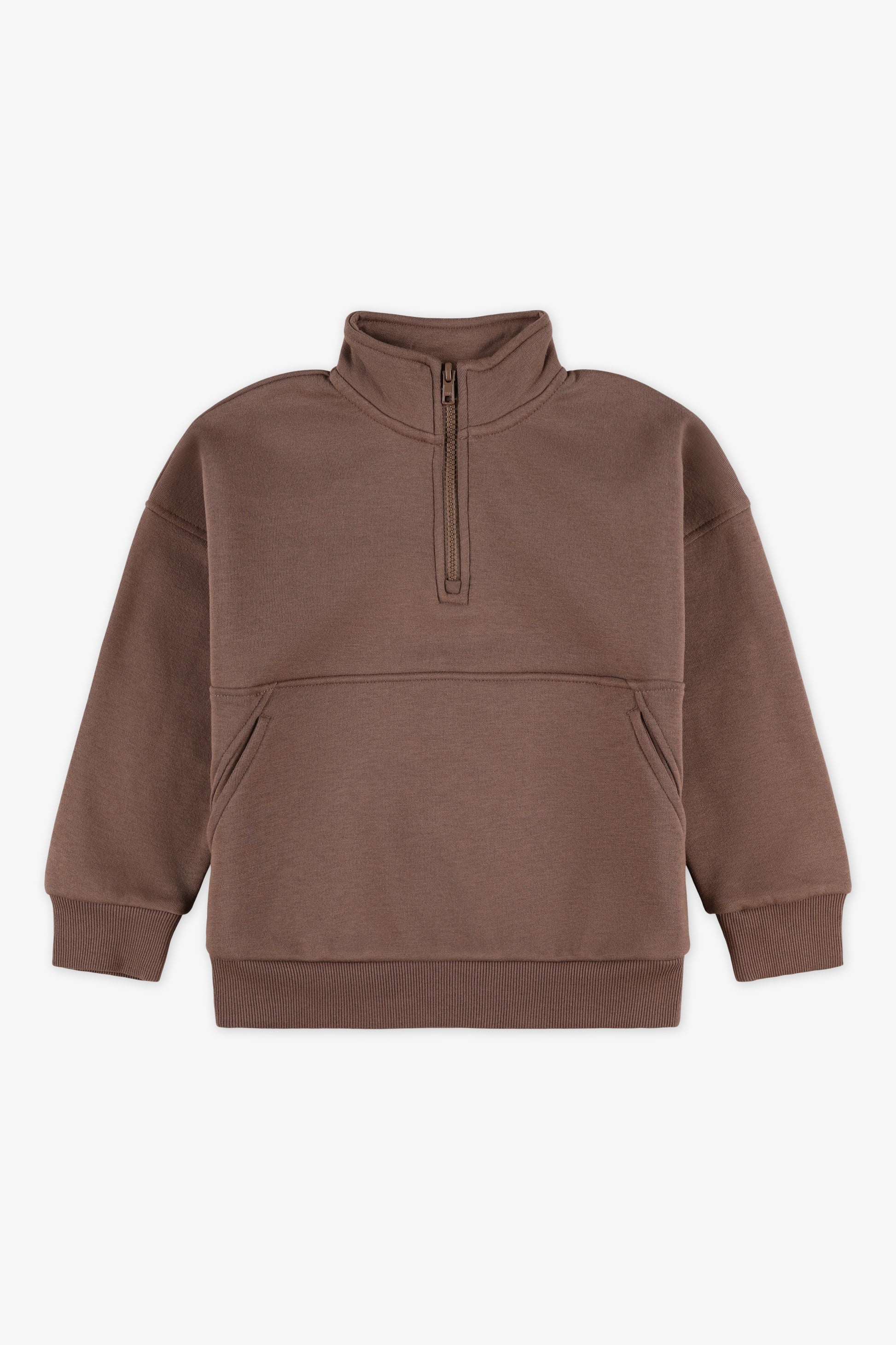 Chandail ouaté - Enfant garçon && BRUN