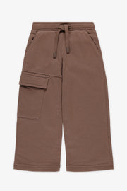 Pantalon ouaté - Enfant garçon && BRUN