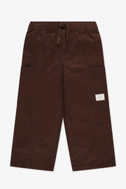Pantalon twill - Enfant garçon && BRUN