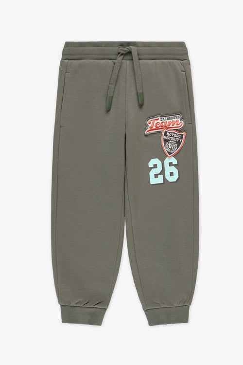 Pantalon ouaté - Enfant garçon && KAKI