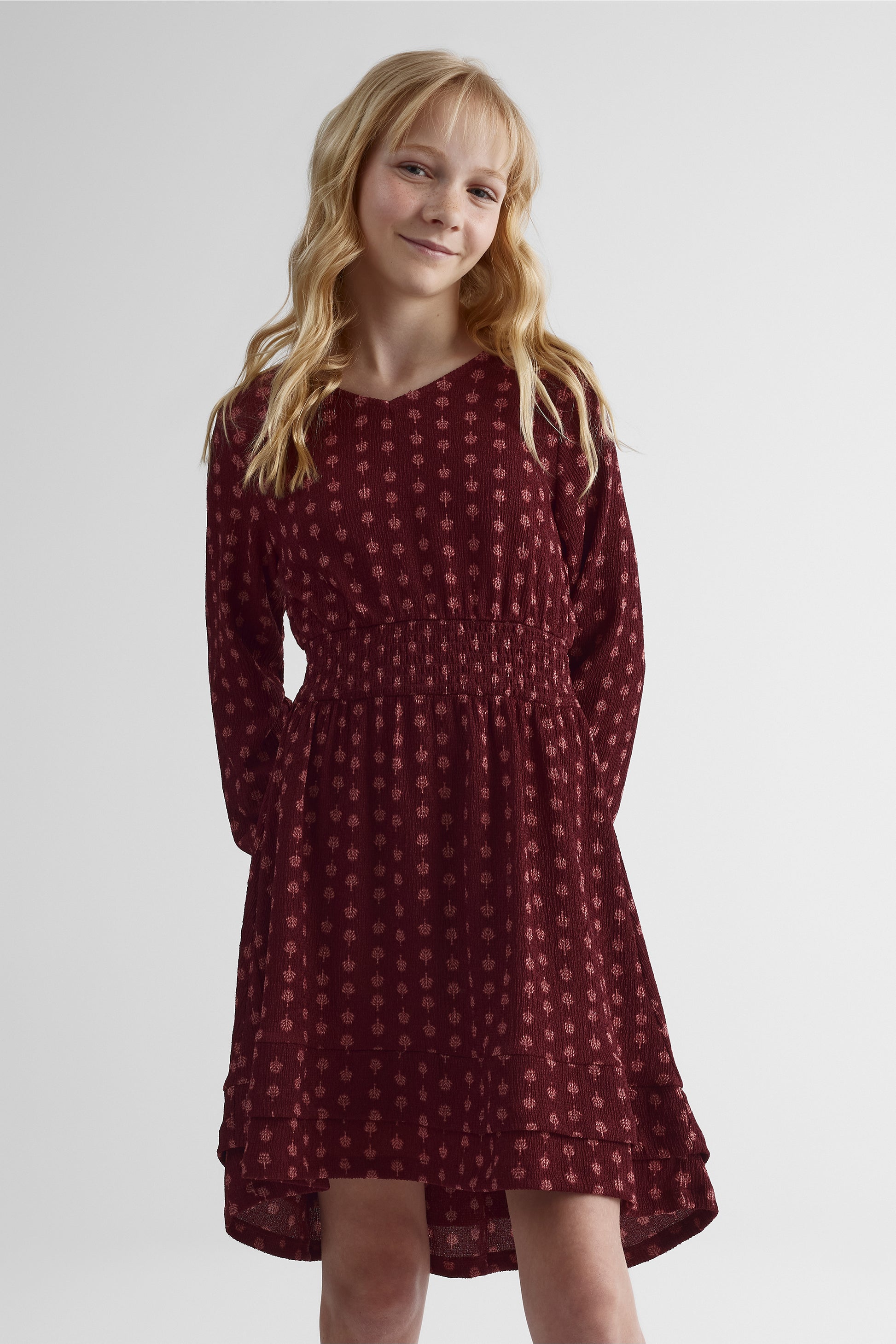 Robe - Ado fille && ROUGE VIN