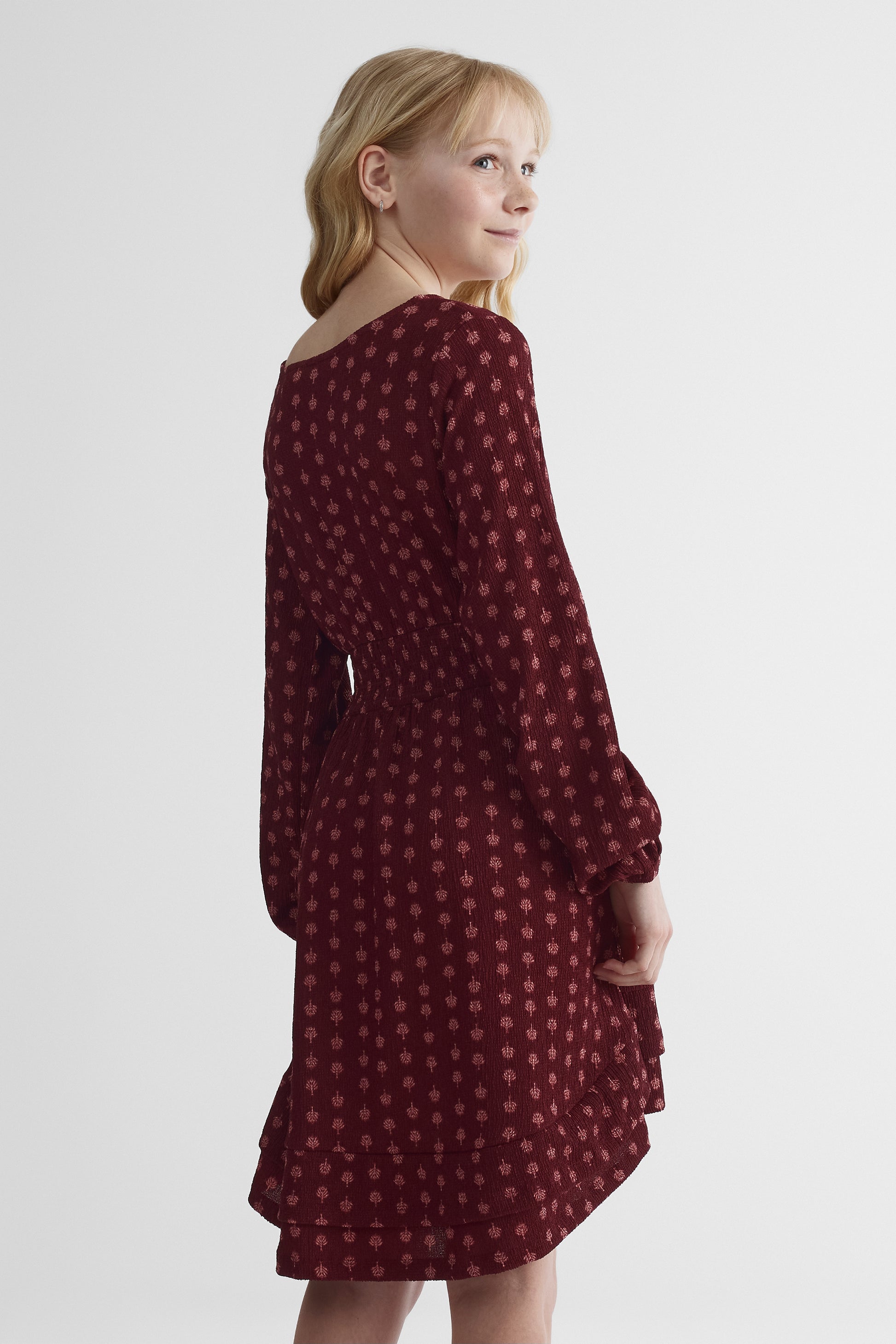 Robe - Ado fille && ROUGE VIN