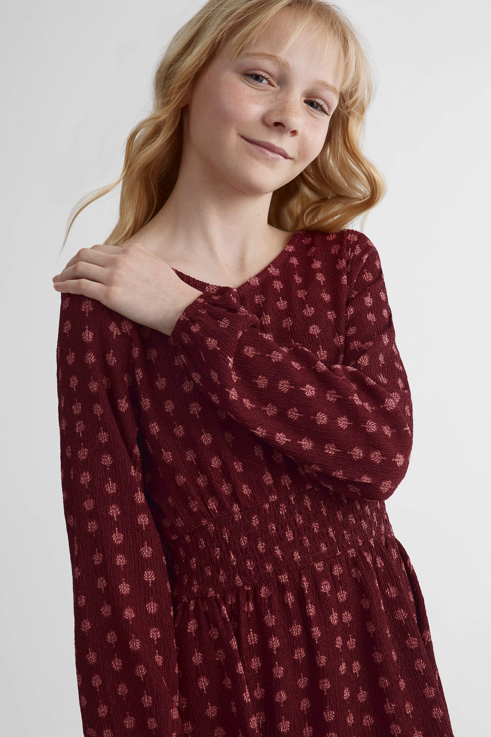Robe - Ado fille && ROUGE VIN