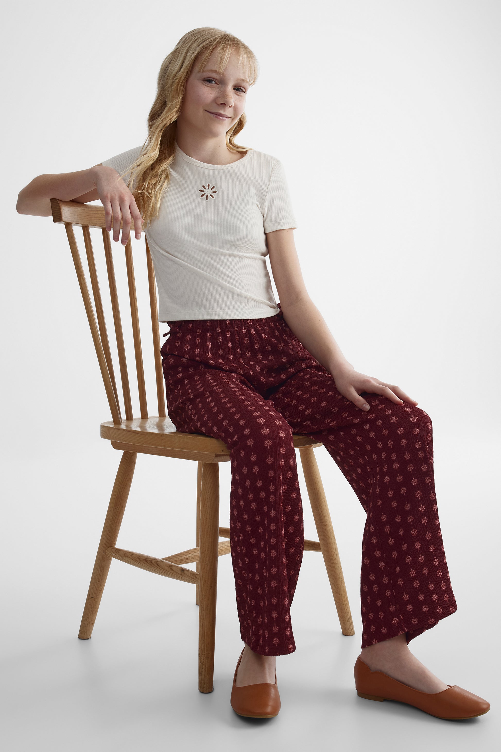 Ensemble - Ado fille && ROUGE VIN