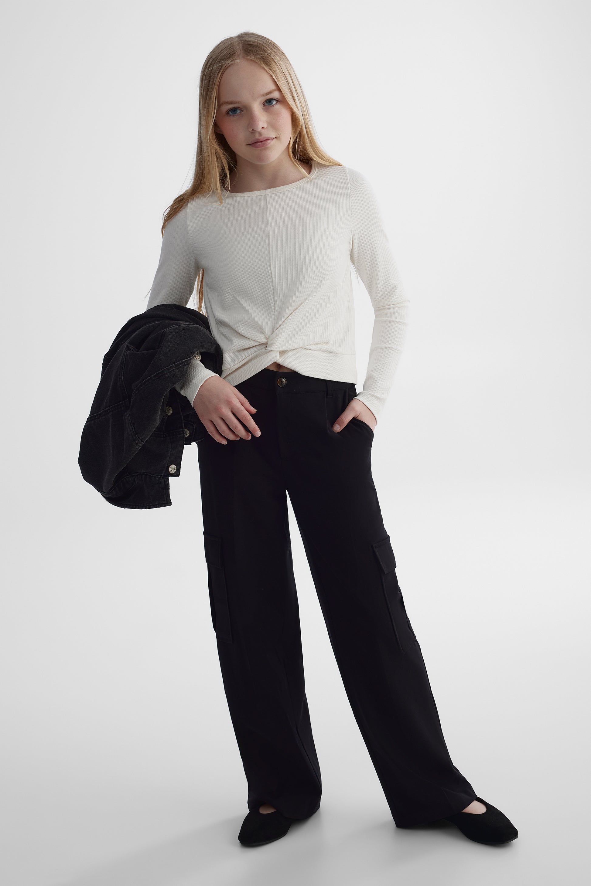 Pantalon - Ado fille && NOIR