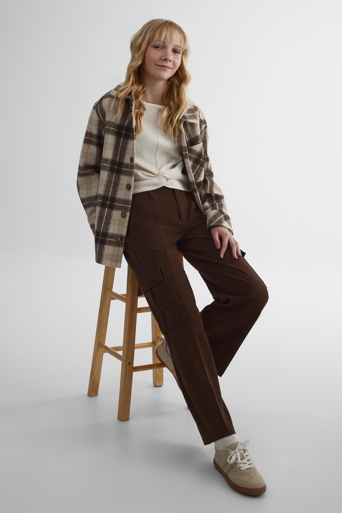 Pantalon - Ado fille && BRUN