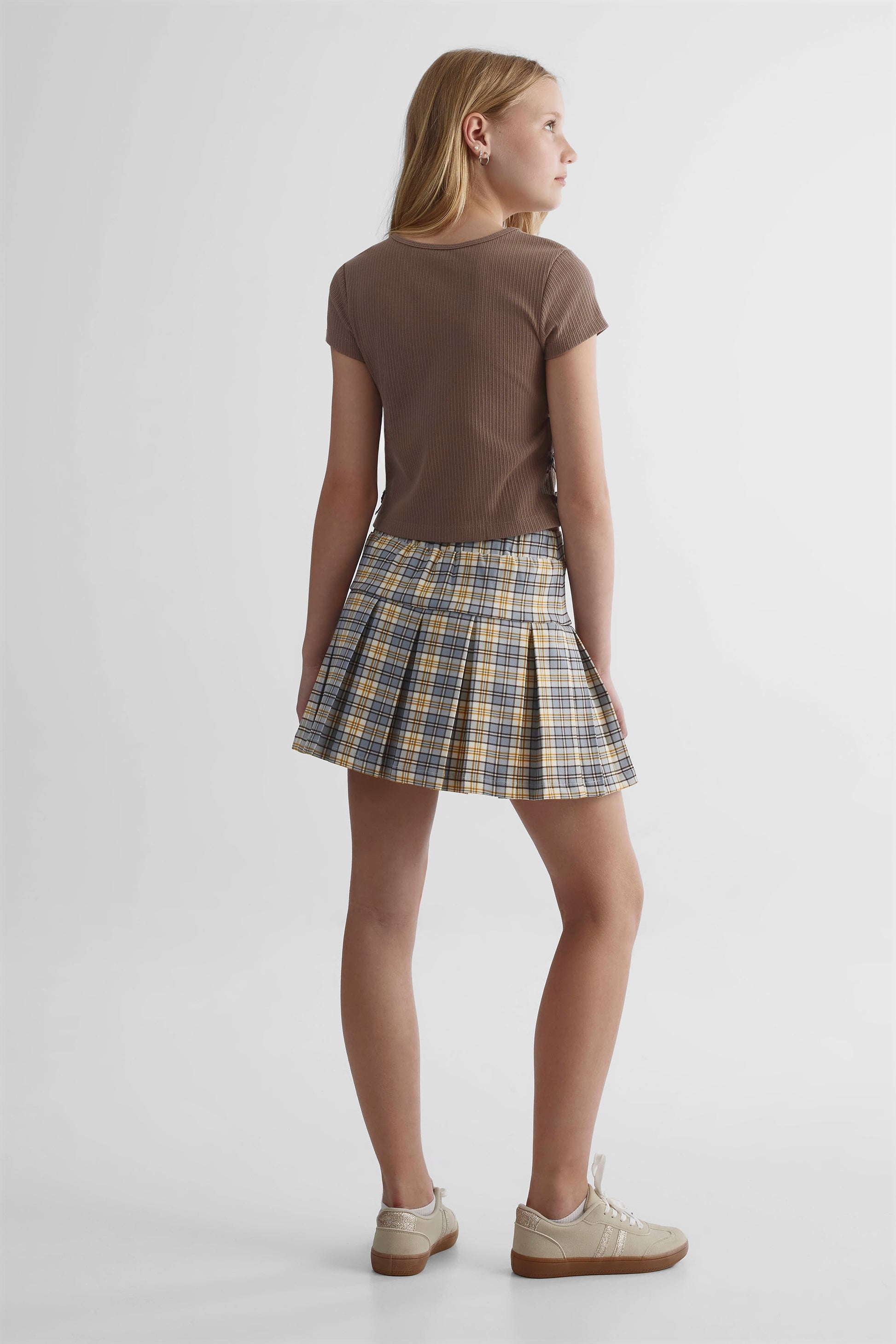 Jupe - Ado fille && BLEU MULTI