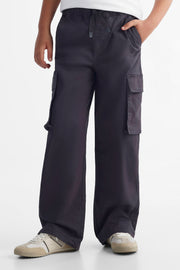 Pantalon twill - Ado garçon && GRIS