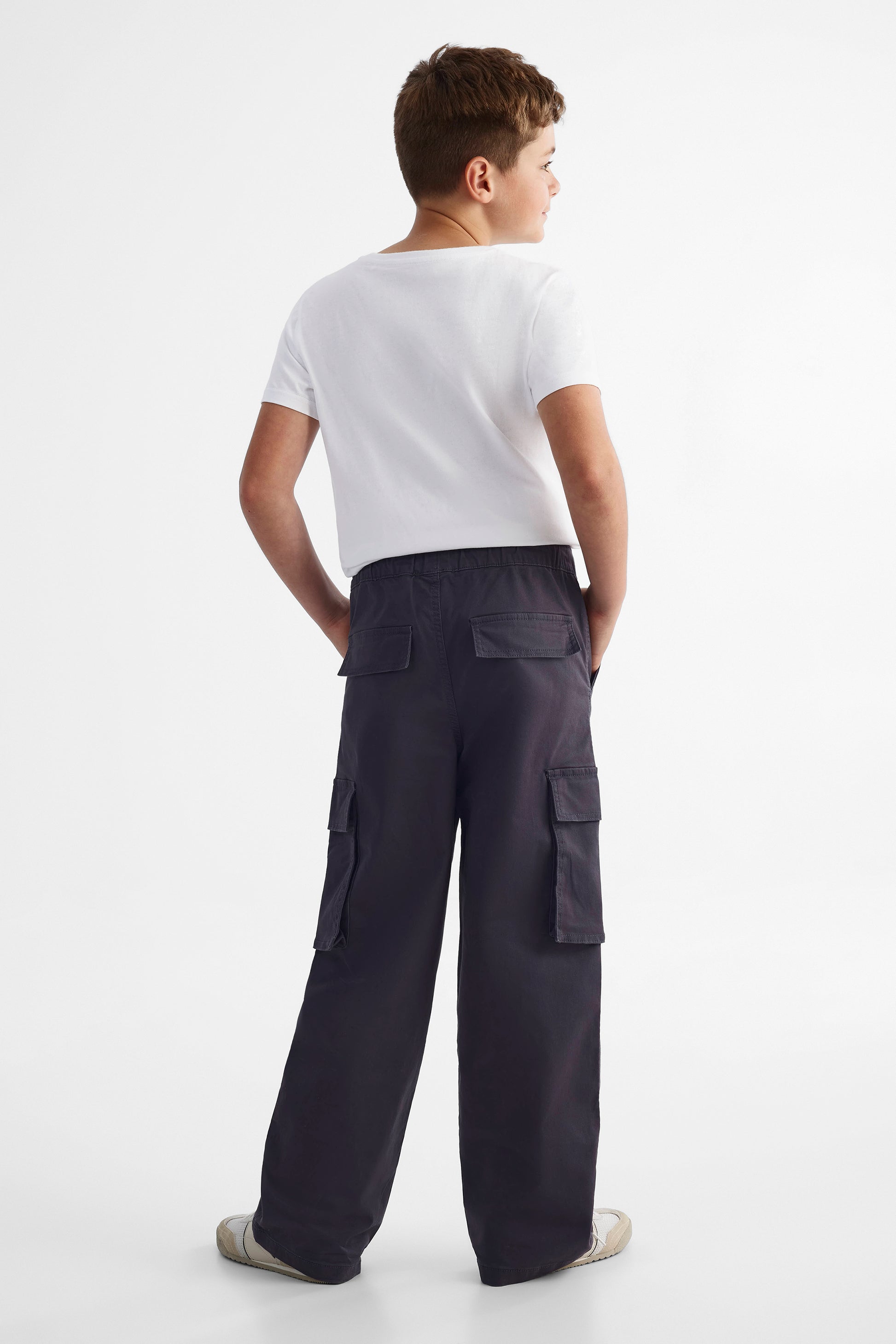 Pantalon twill - Ado garçon && GRIS