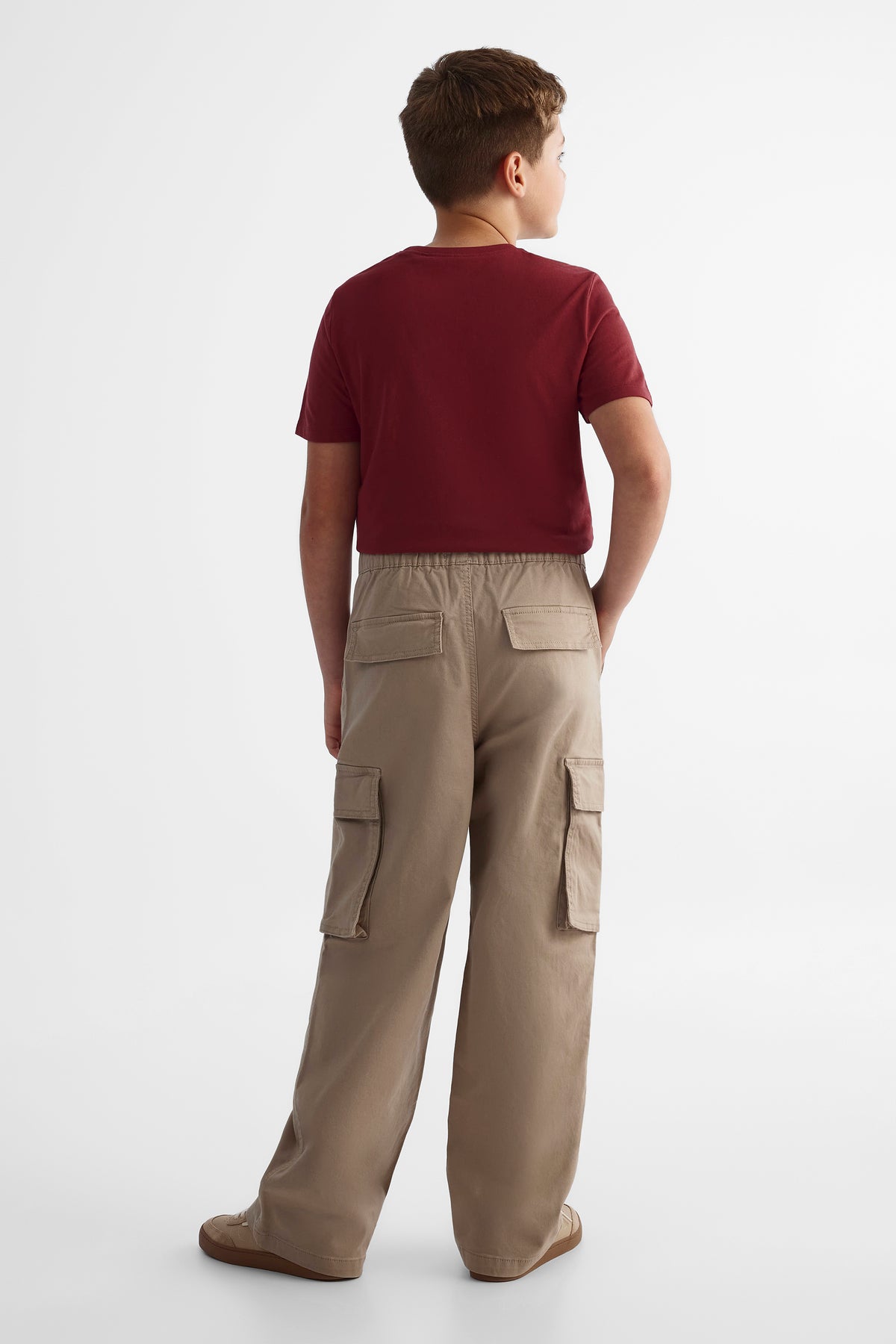 Pantalon twill - Ado garçon && TAUPE