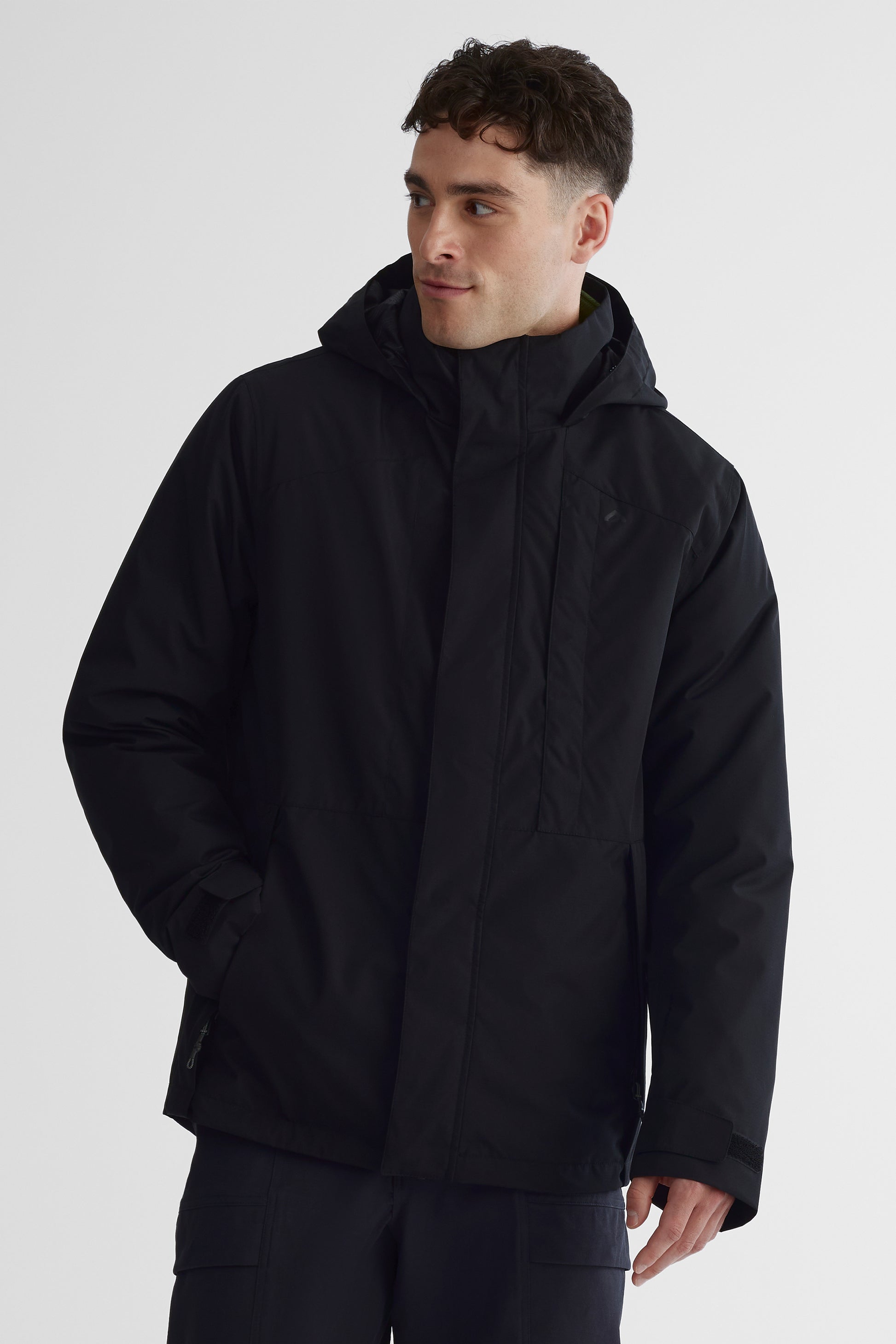 Manteau coquille - Homme && NOIR