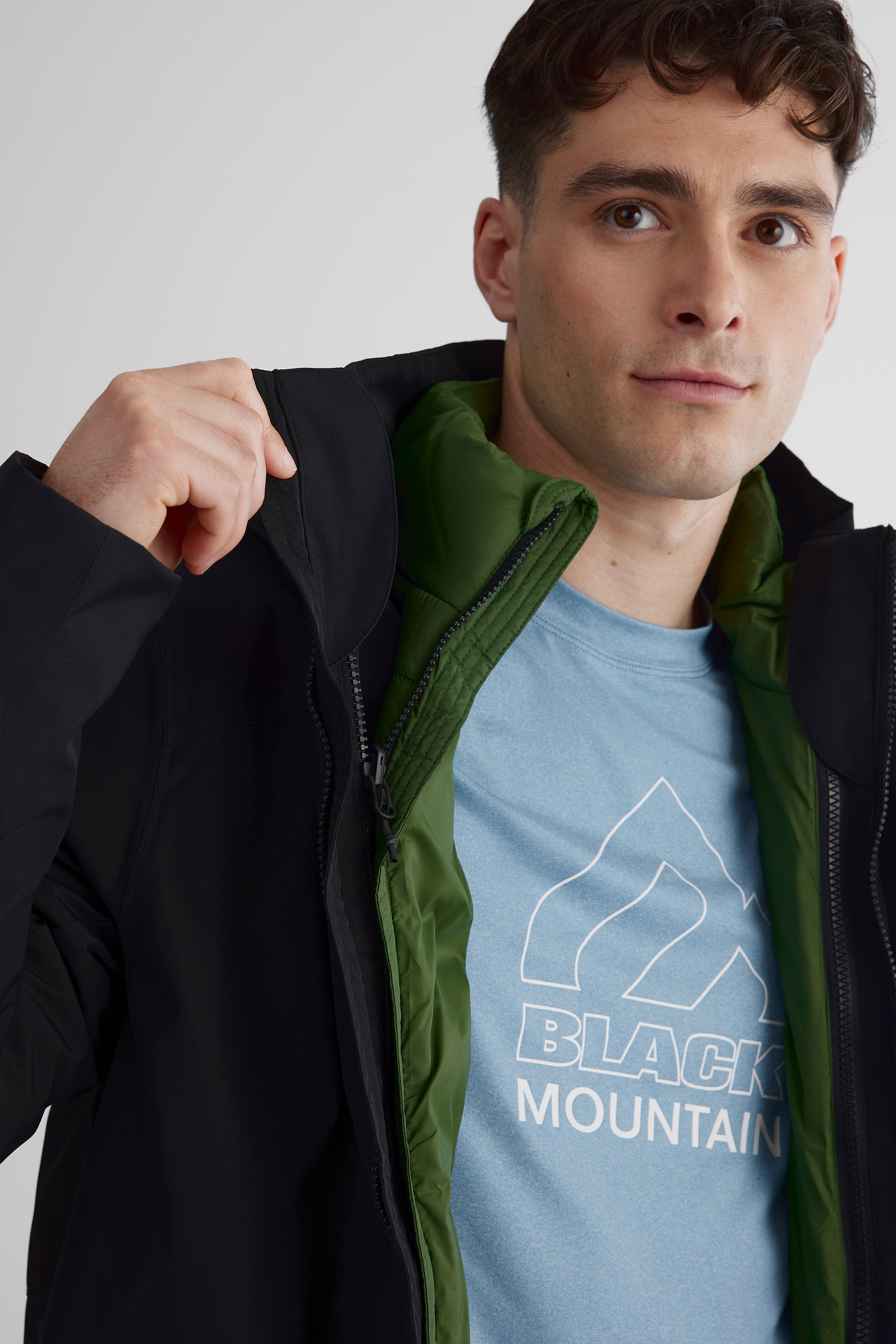 Manteau coquille - Homme && NOIR